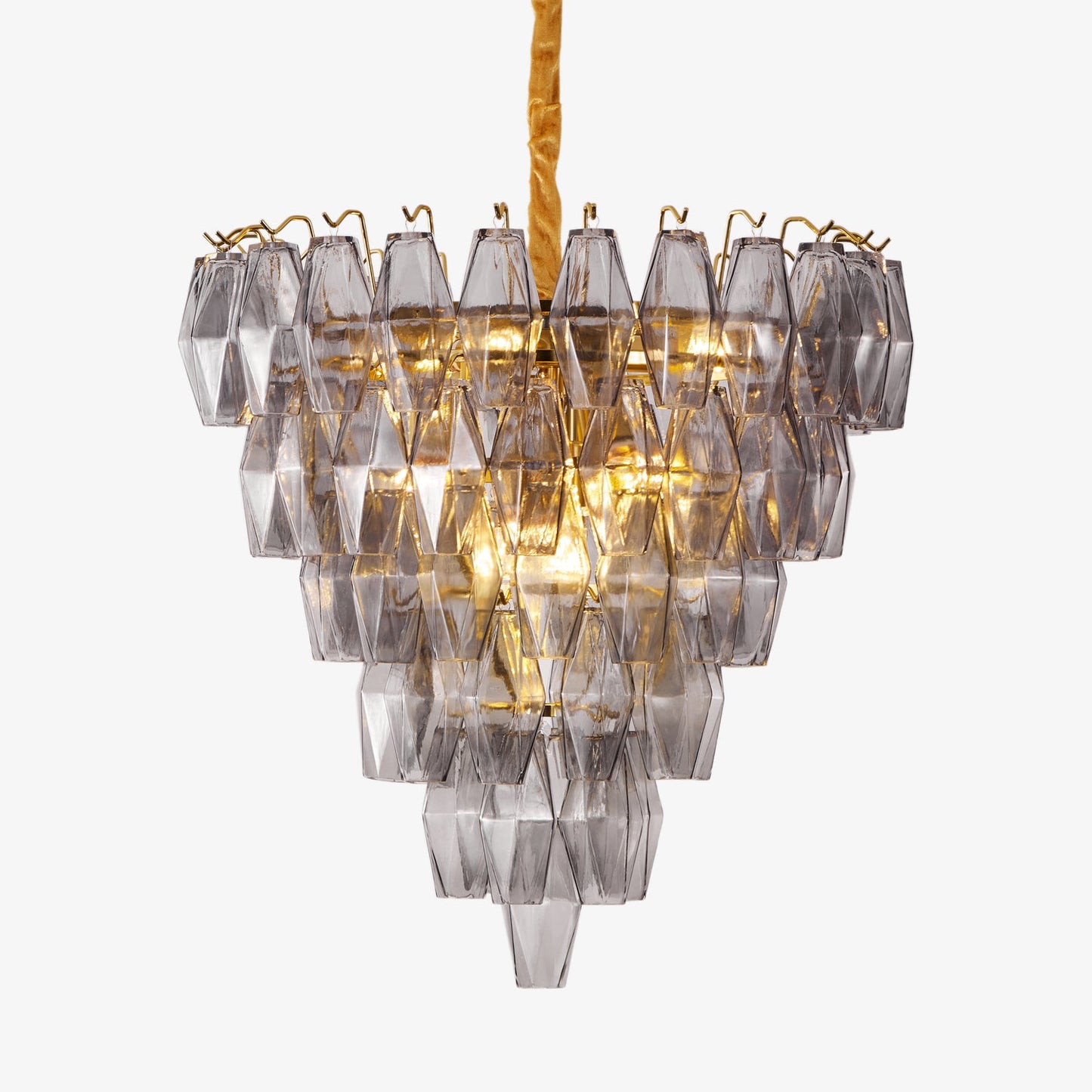 Smoke Gray Empire Chandelier - YIOSI