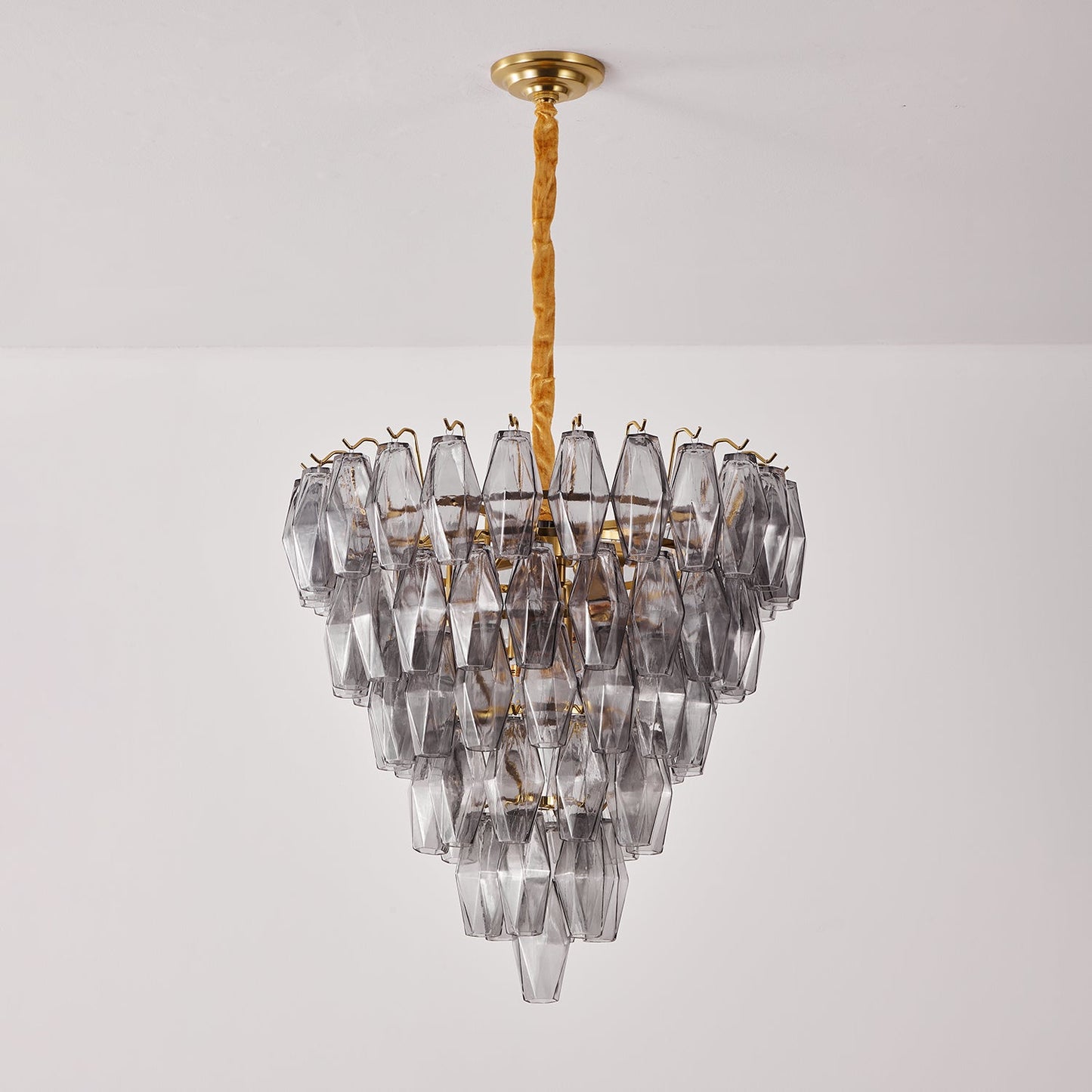 Smoke Gray Empire Chandelier - YIOSI
