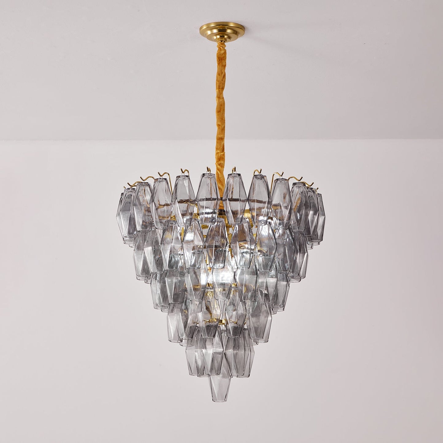 Smoke Gray Empire Chandelier - YIOSI