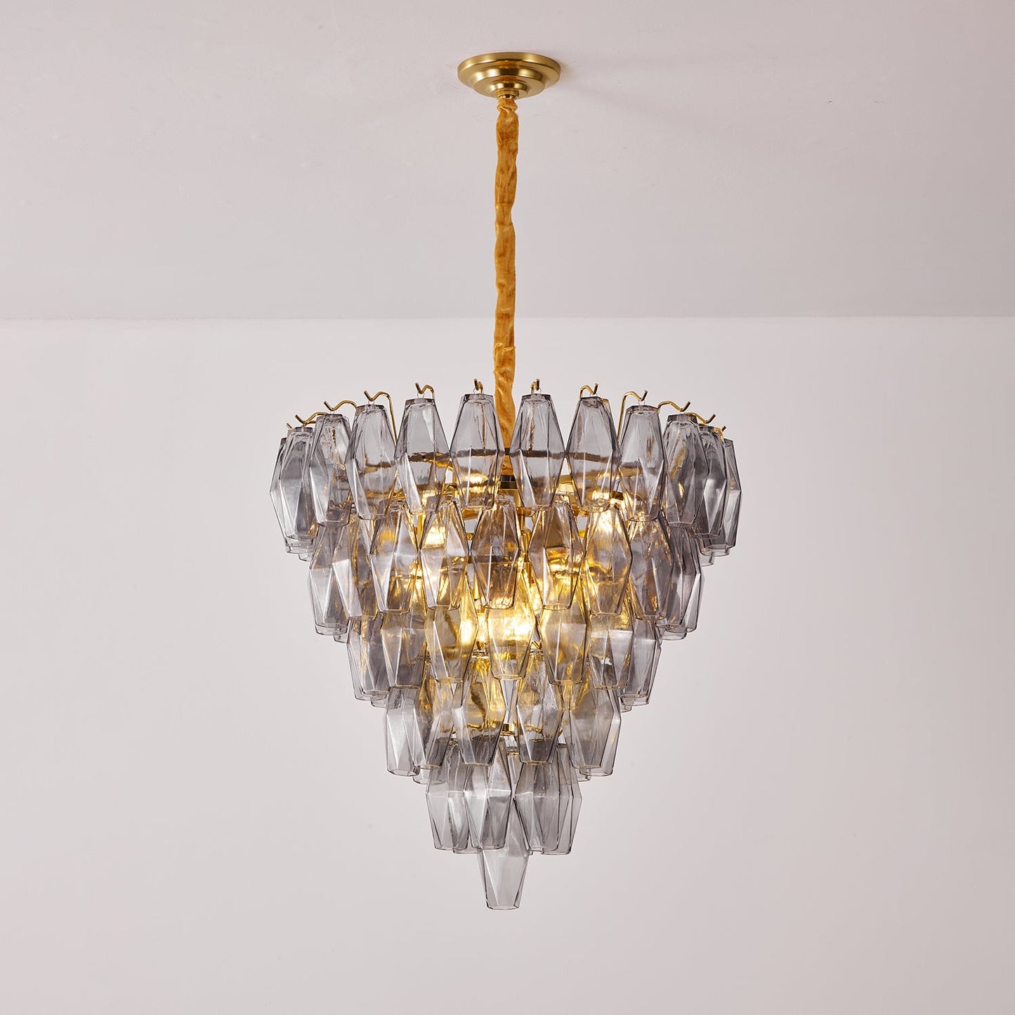 Smoke Gray Empire Chandelier - YIOSI