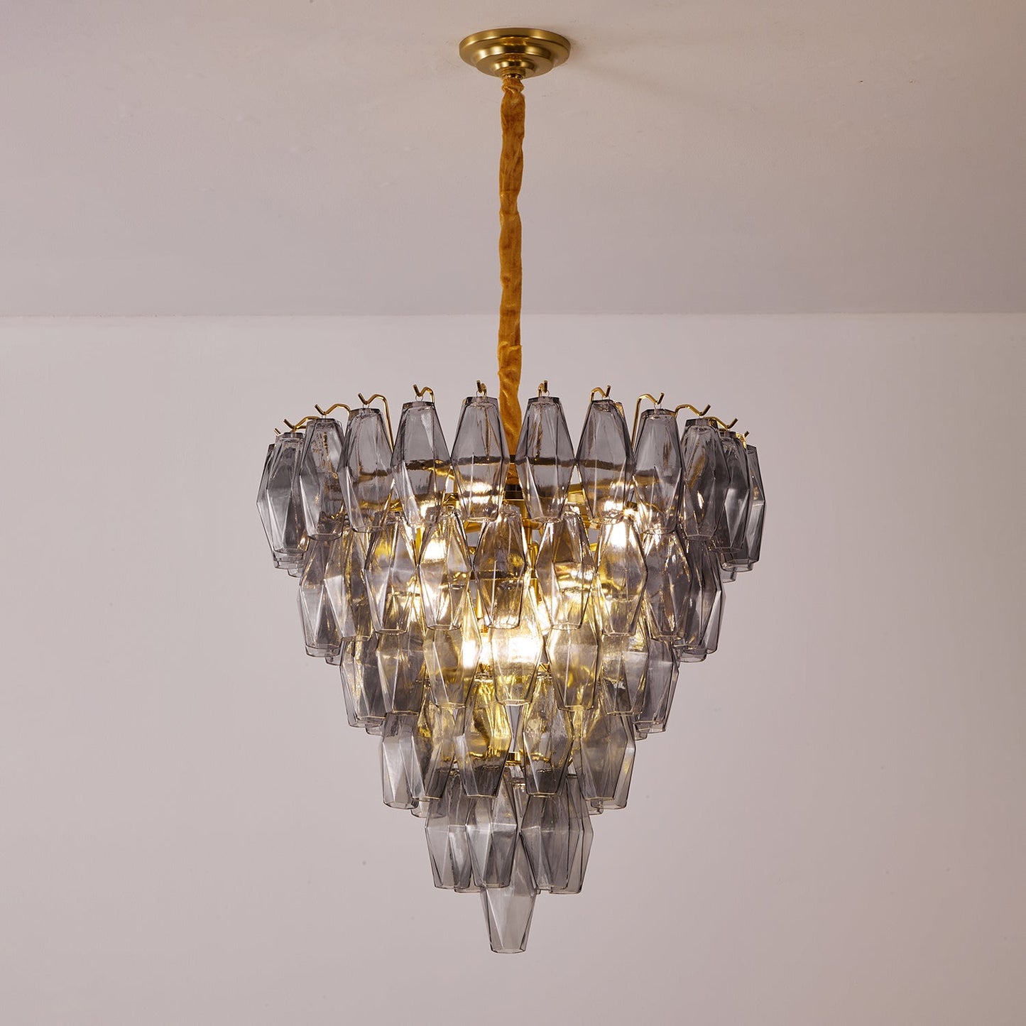 Smoke Gray Empire Chandelier - YIOSI