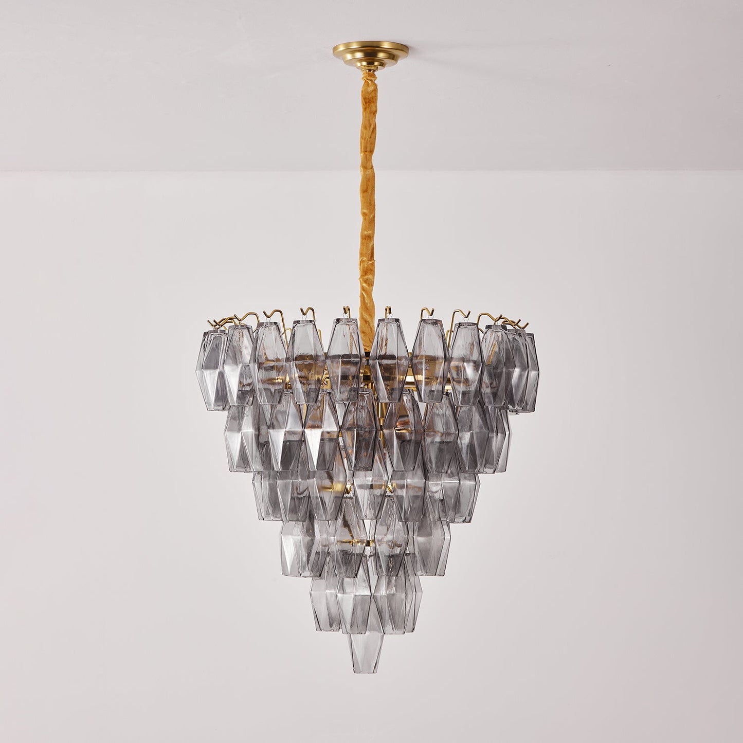 Smoke Gray Empire Chandelier - YIOSI