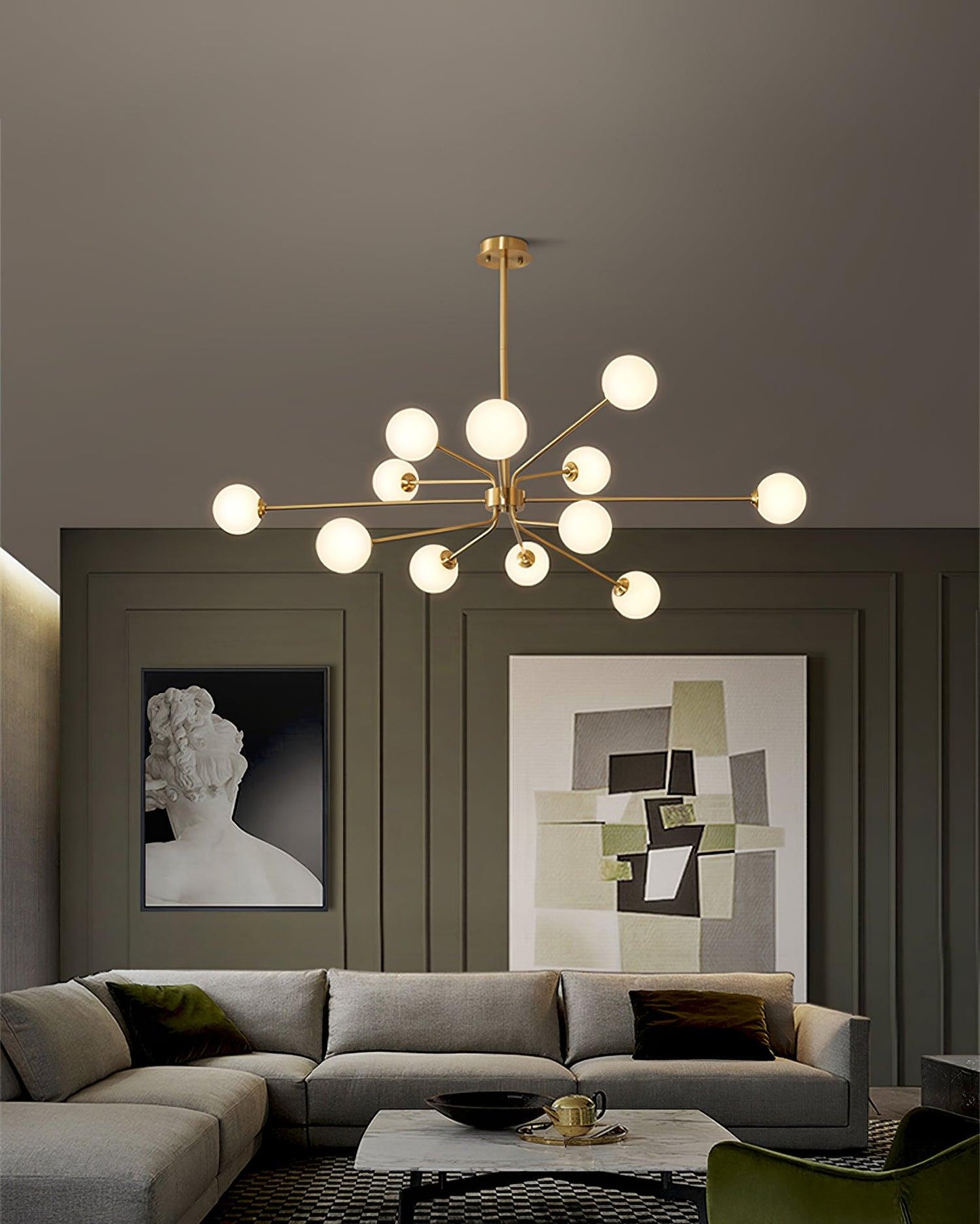 Solaire Arm Chandelier - YIOSI
