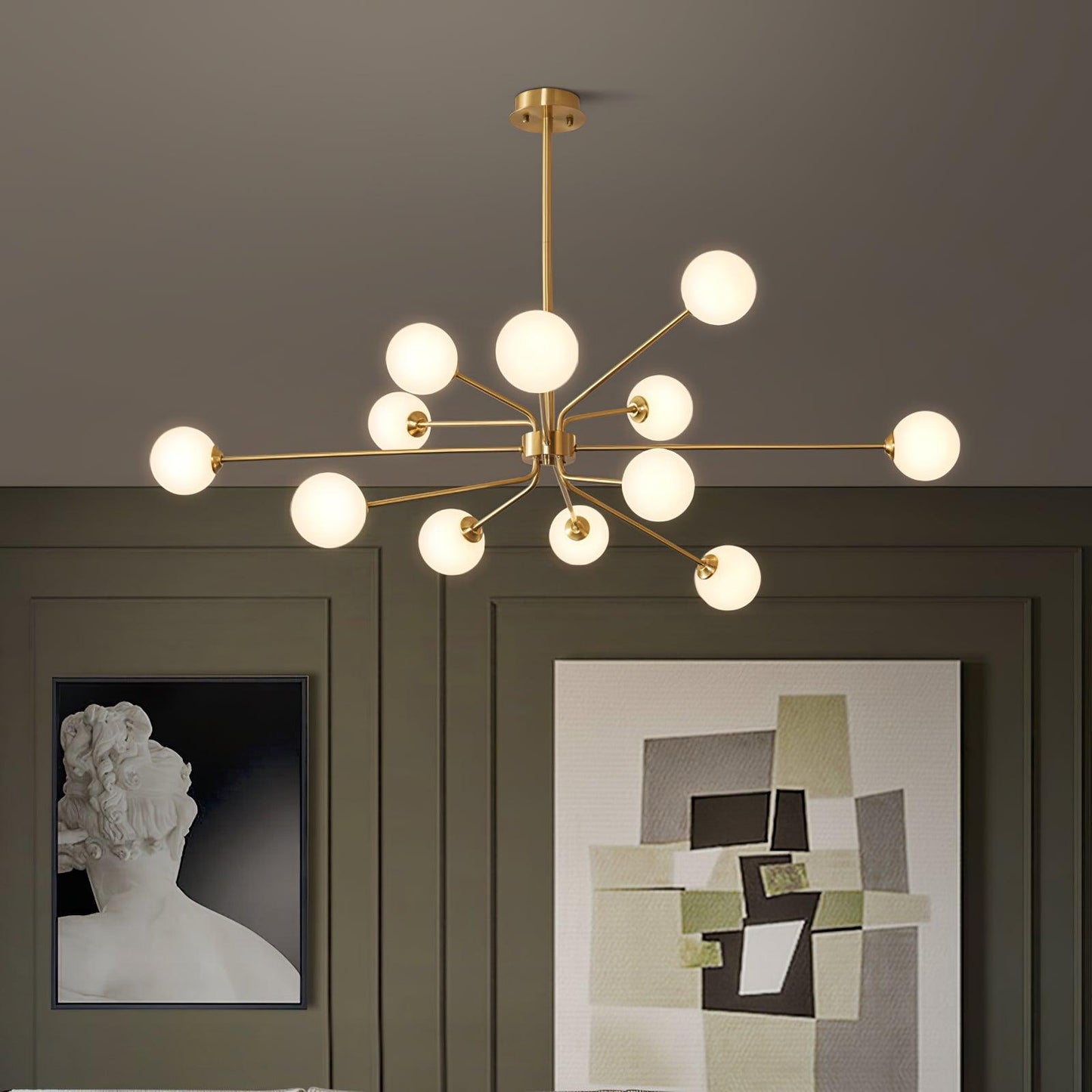 Solaire Arm Chandelier - YIOSI