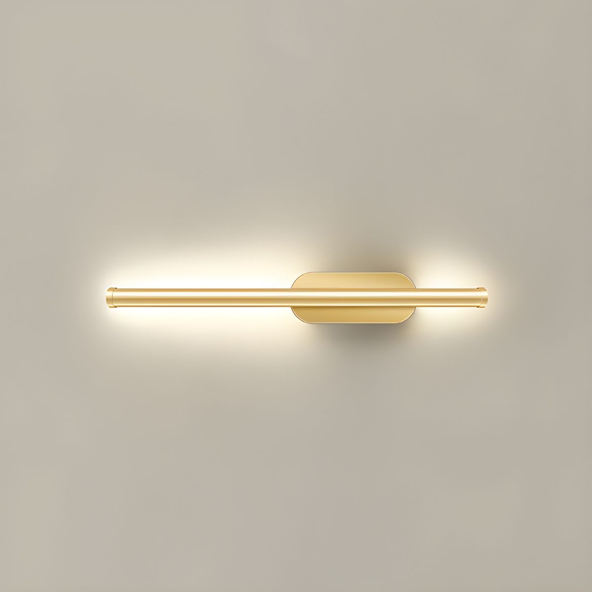 Seraphina Gold Black Linear LED Wall Sconce Modern Ambient Light
