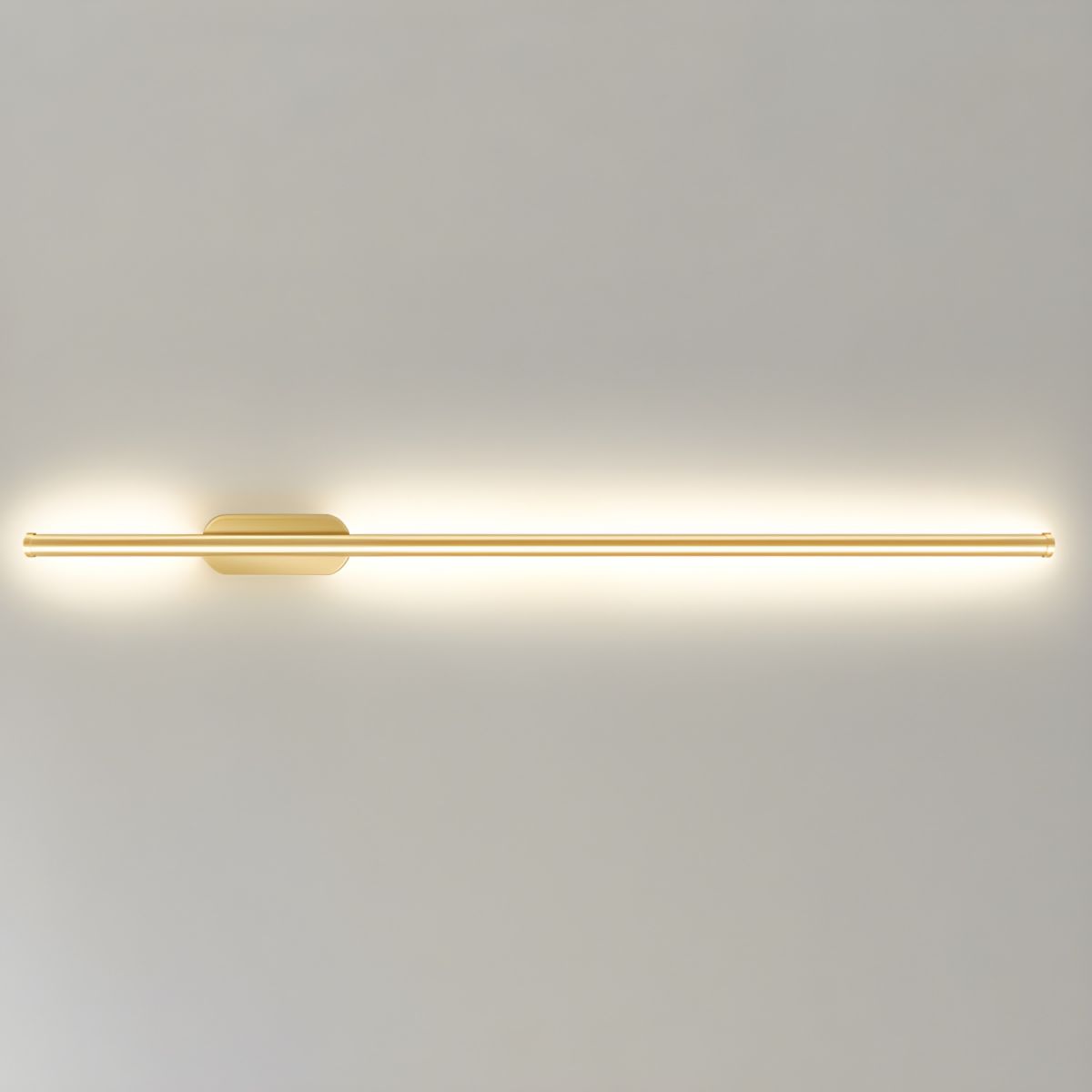 Seraphina Gold Black Linear LED Wall Sconce Modern Ambient Light