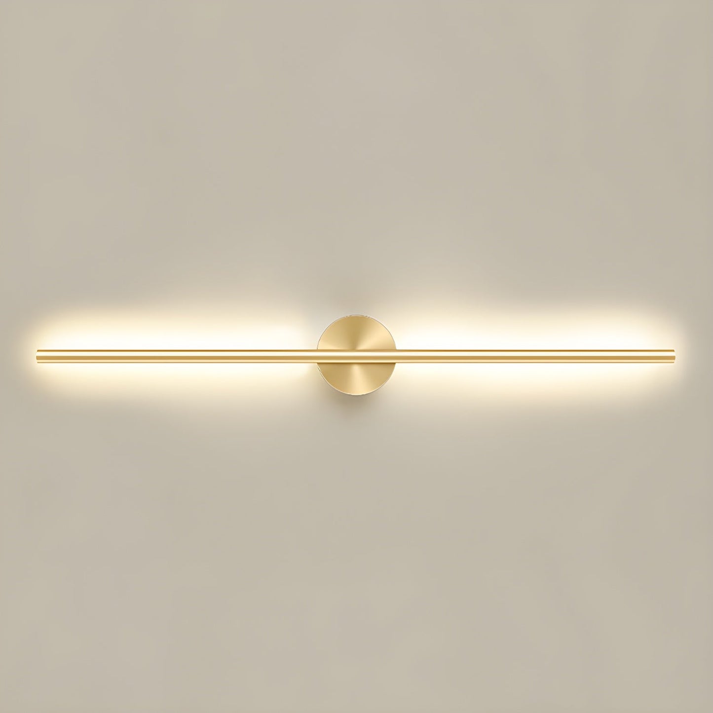 Seraphina Gold Black Linear LED Wall Sconce Modern Ambient Light
