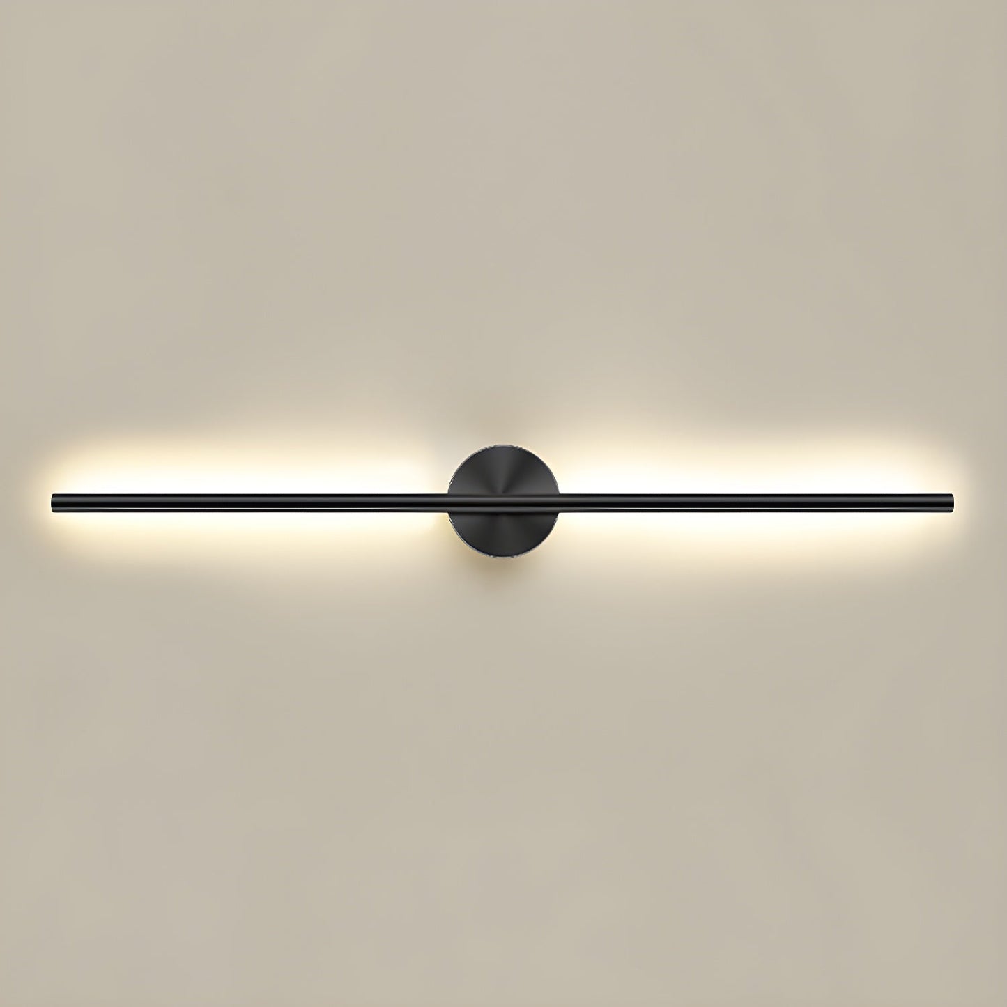 Seraphina Gold Black Linear LED Wall Sconce Modern Ambient Light