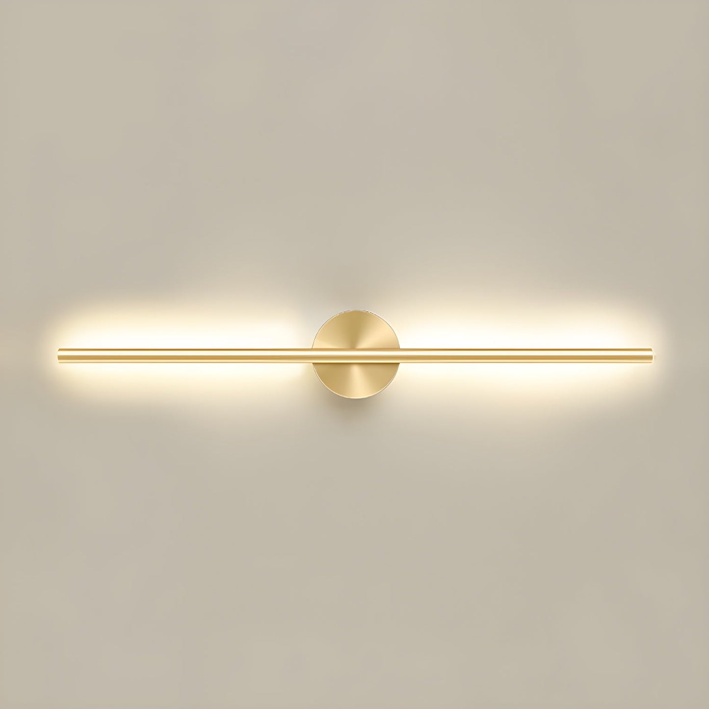Seraphina Gold Black Linear LED Wall Sconce Modern Ambient Light