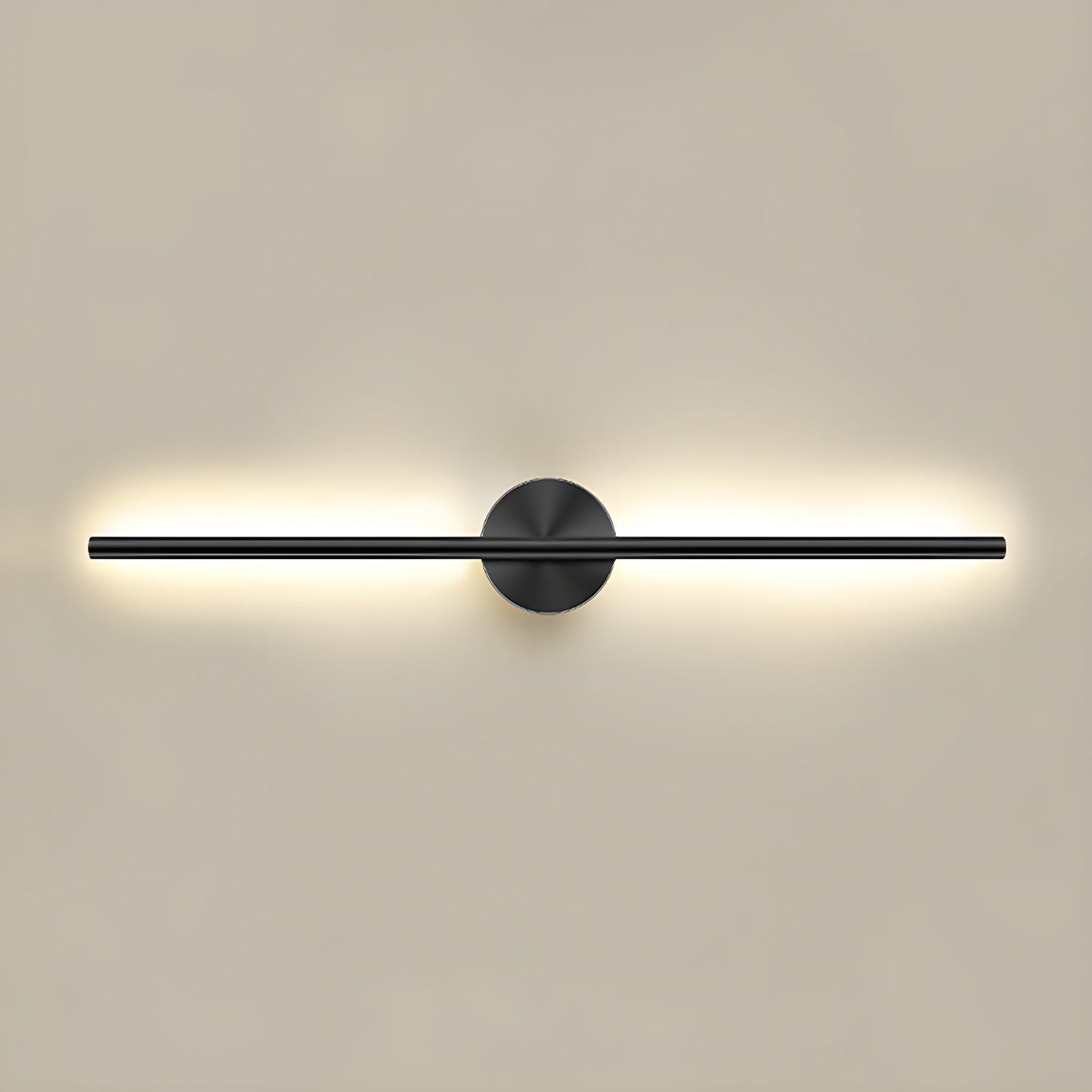 Seraphina Gold Black Linear LED Wall Sconce Modern Ambient Light