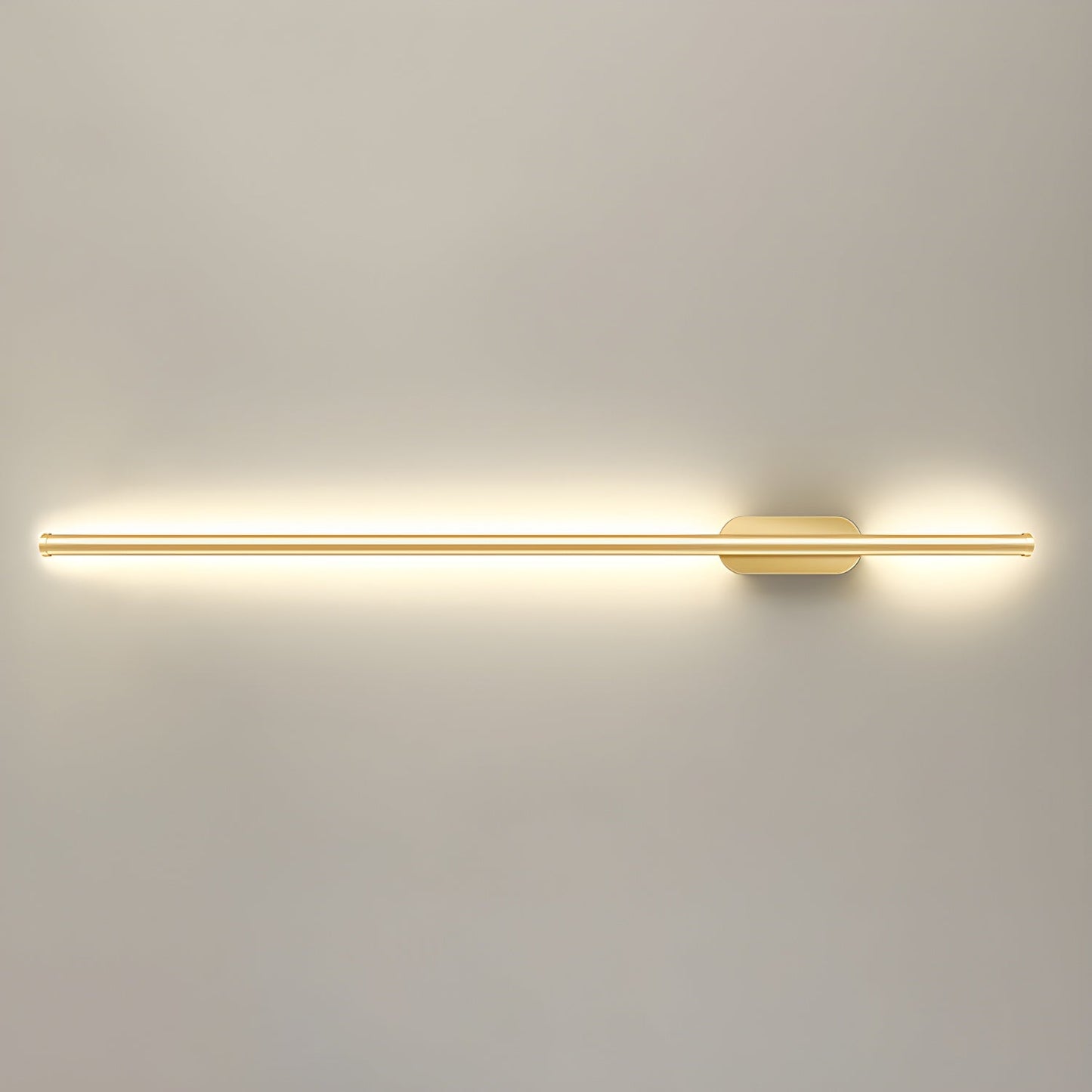 Seraphina Gold Black Linear LED Wall Sconce Modern Ambient Light