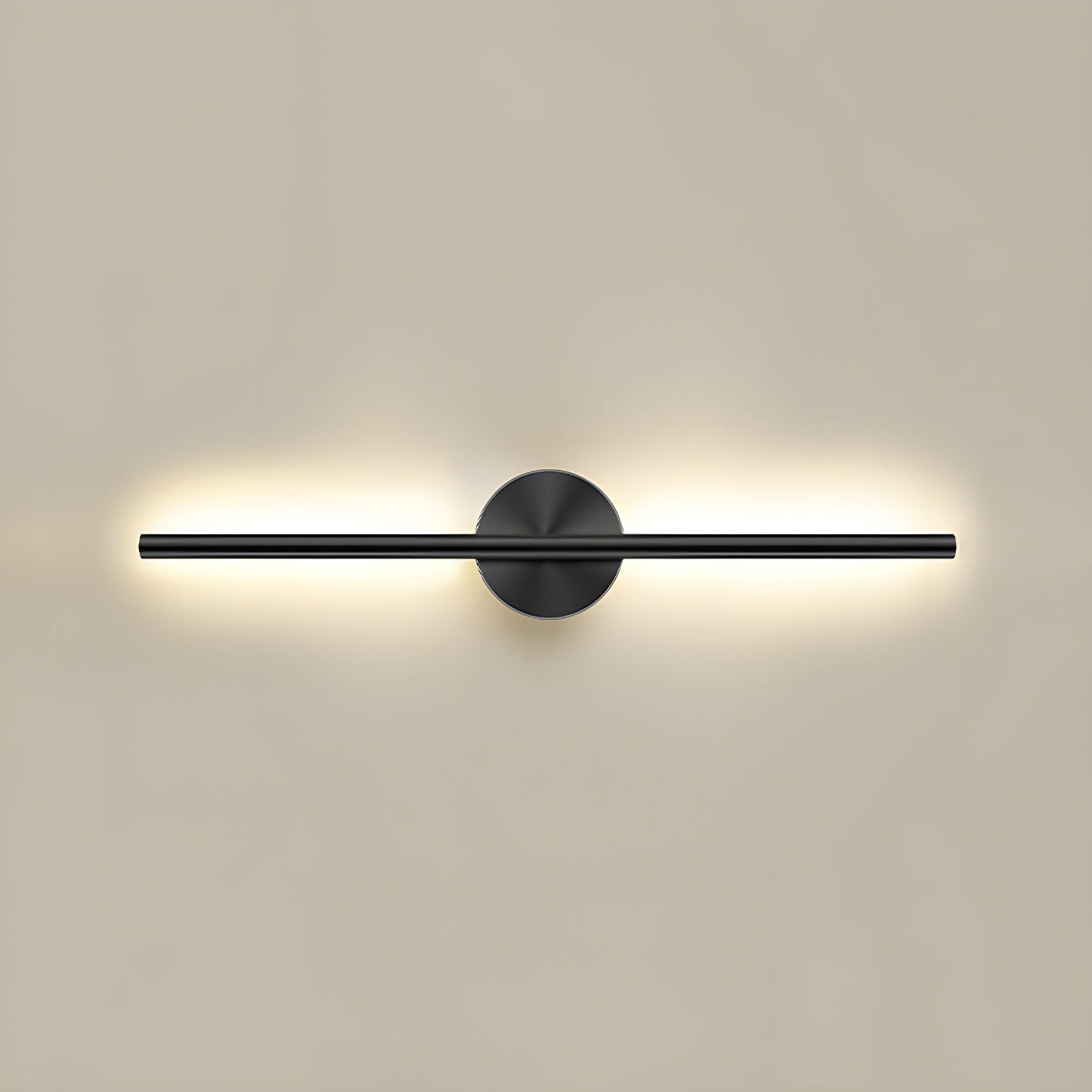 Seraphina Gold Black Linear LED Wall Sconce Modern Ambient Light