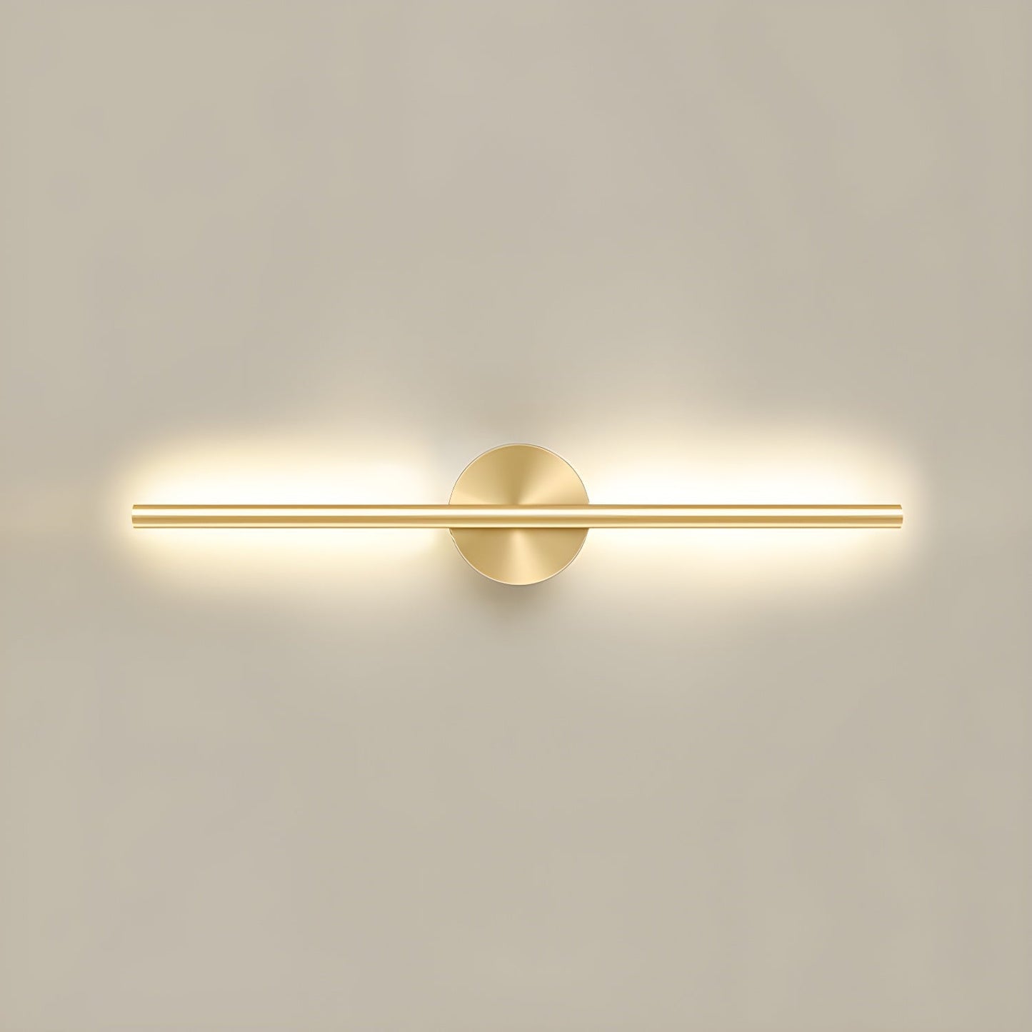 Seraphina Gold Black Linear LED Wall Sconce Modern Ambient Light