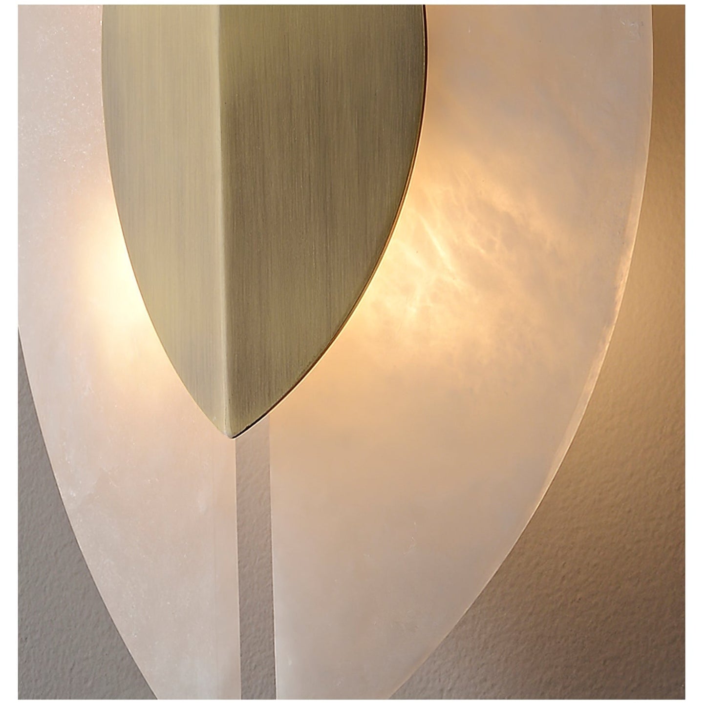 Solari Alabaster Leaf Sconce - YIOSI