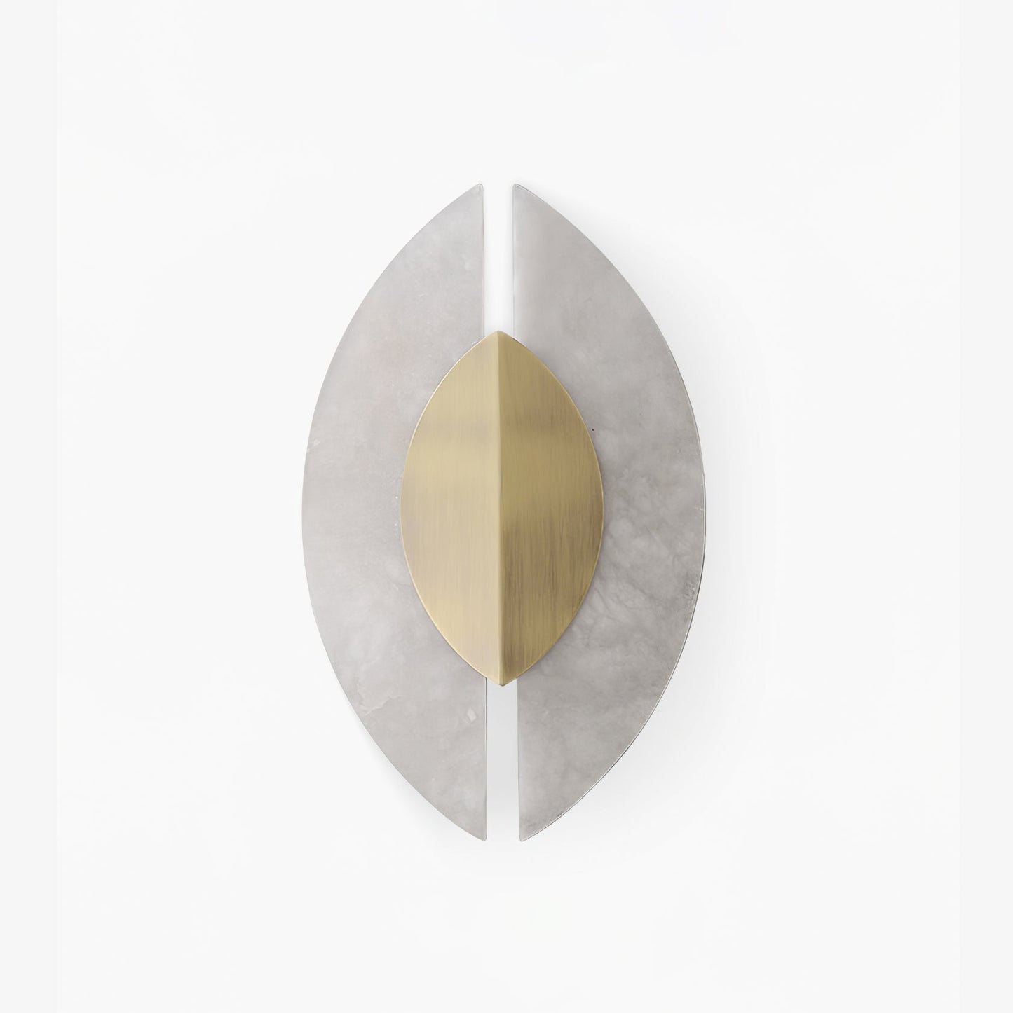 Solari Alabaster Leaf Sconce - YIOSI