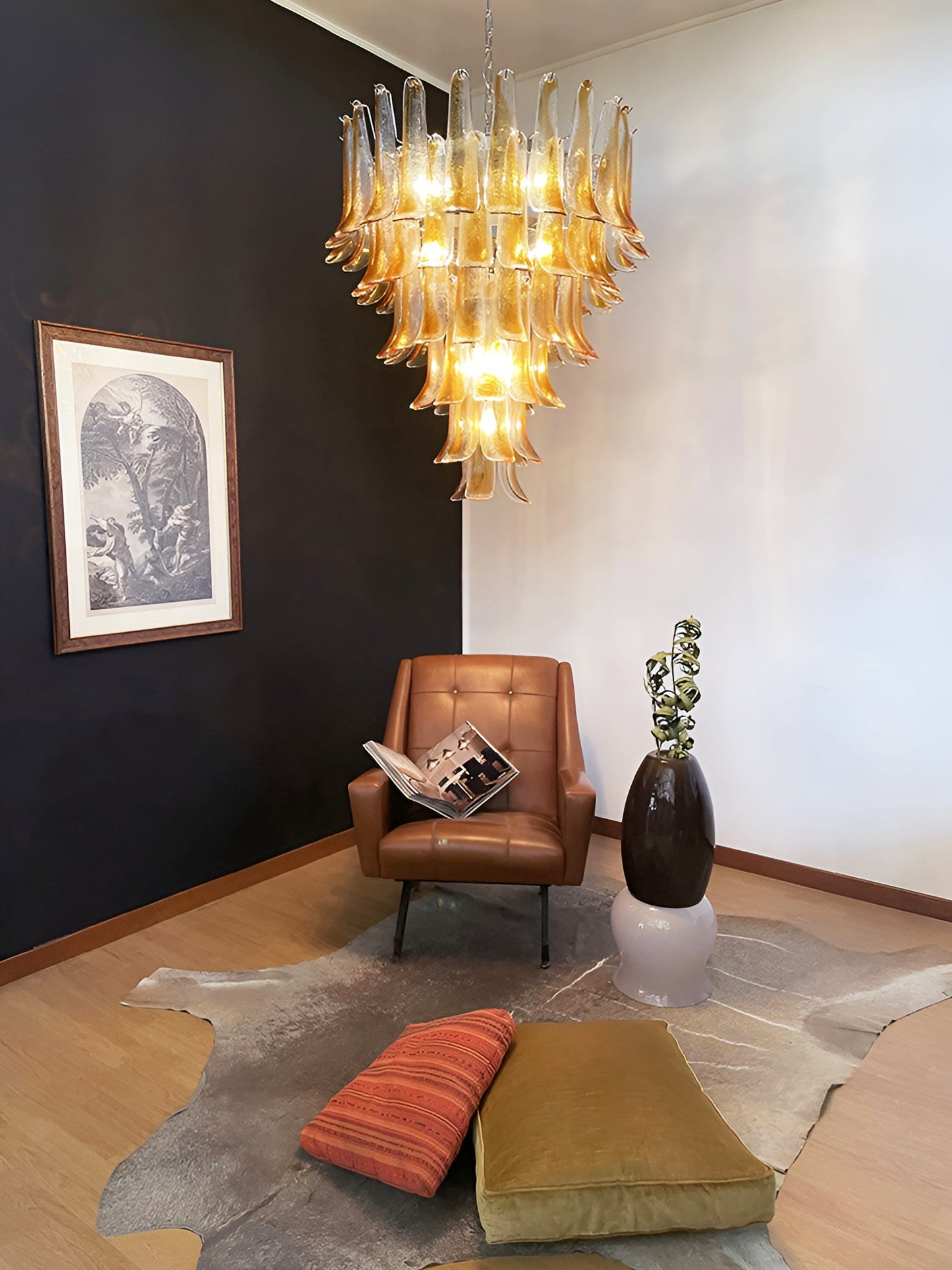 Solenne Murano Glass Chandelier - YIOSI