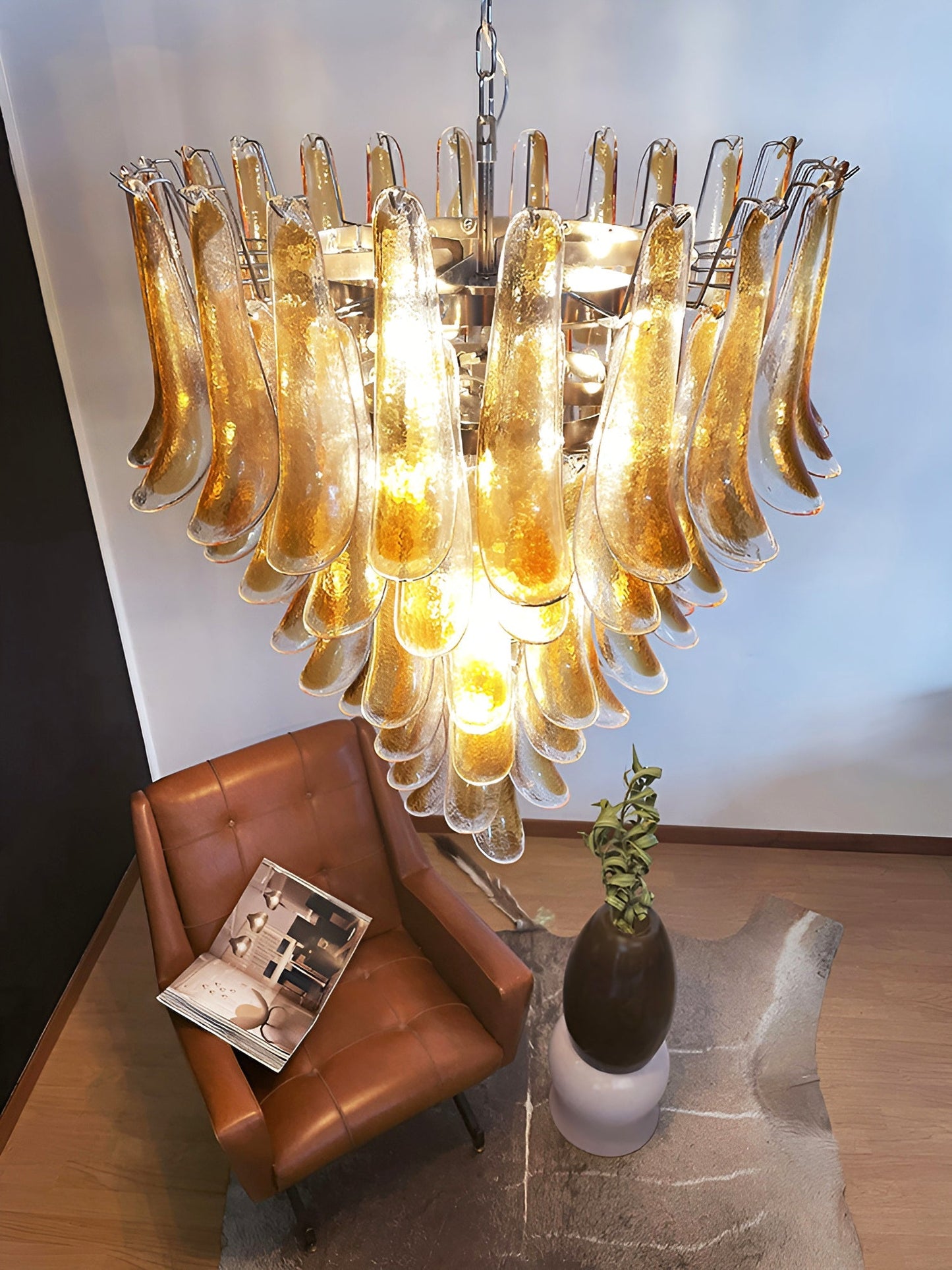 Solenne Murano Glass Chandelier - YIOSI