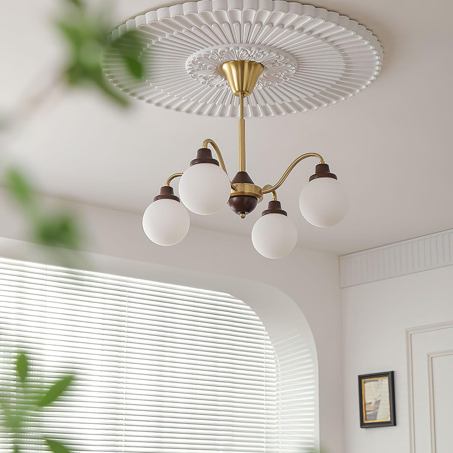 Solid Wood Magic Bean Chandelier - YIOSI