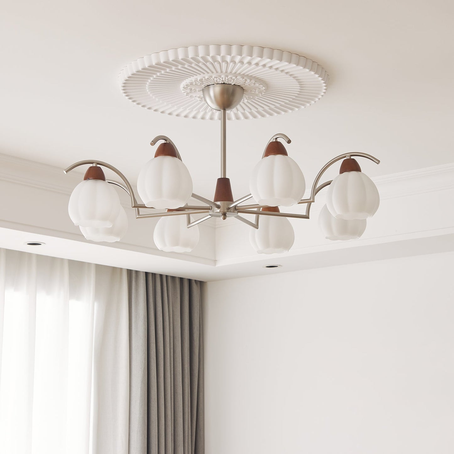 Soluna Bloom Chandelier - YIOSI