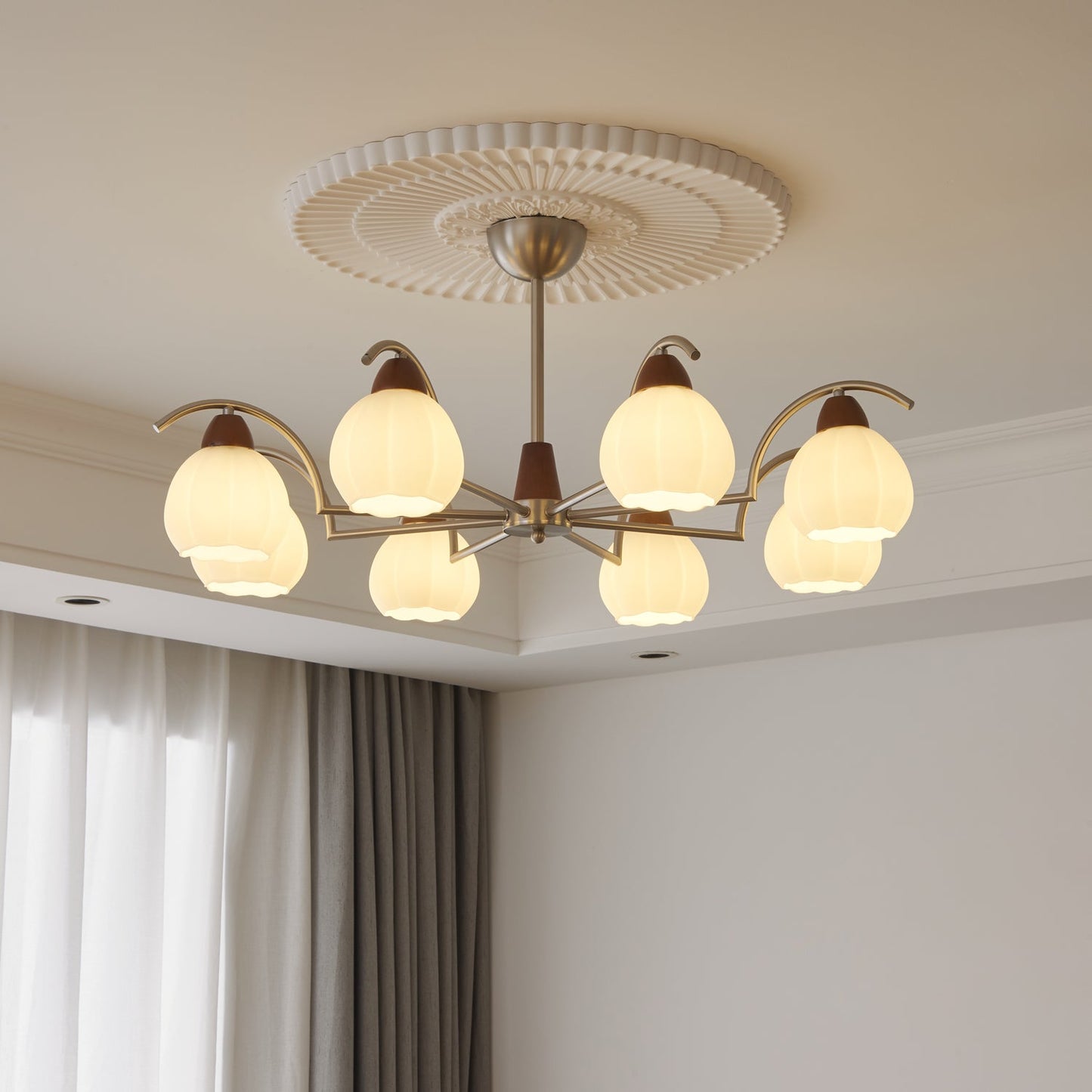 Soluna Bloom Chandelier - YIOSI