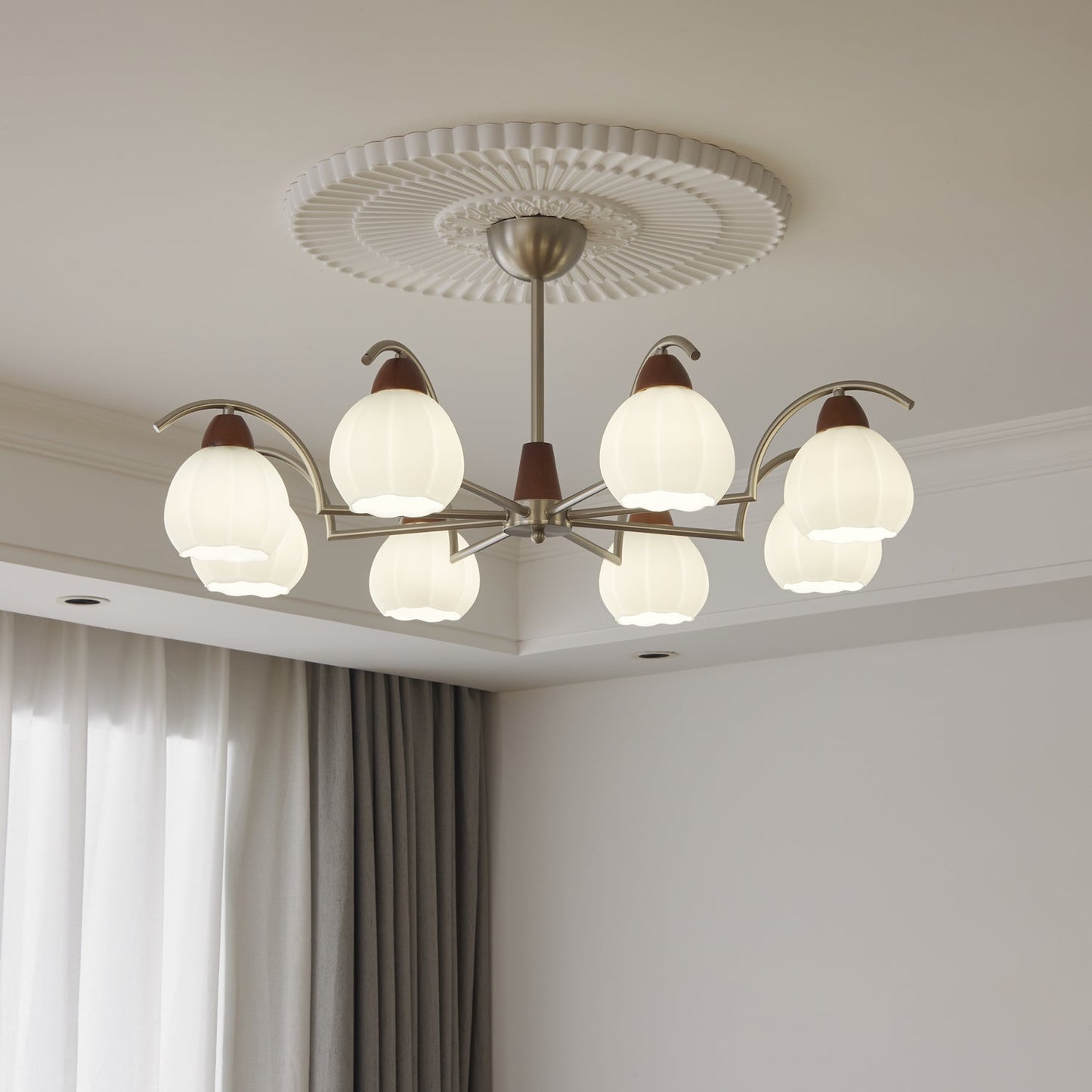 Soluna Bloom Chandelier - YIOSI
