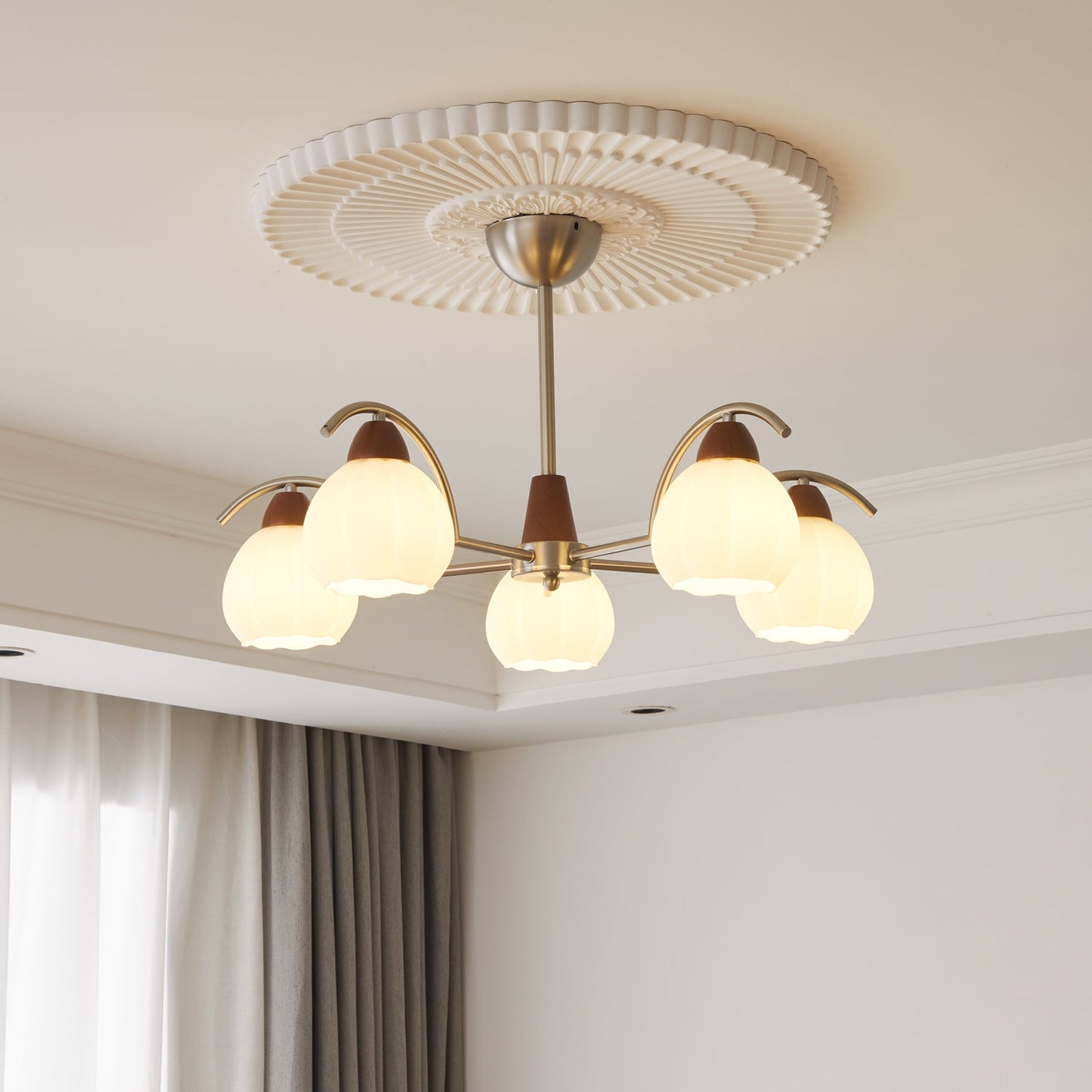 Soluna Bloom Chandelier - YIOSI
