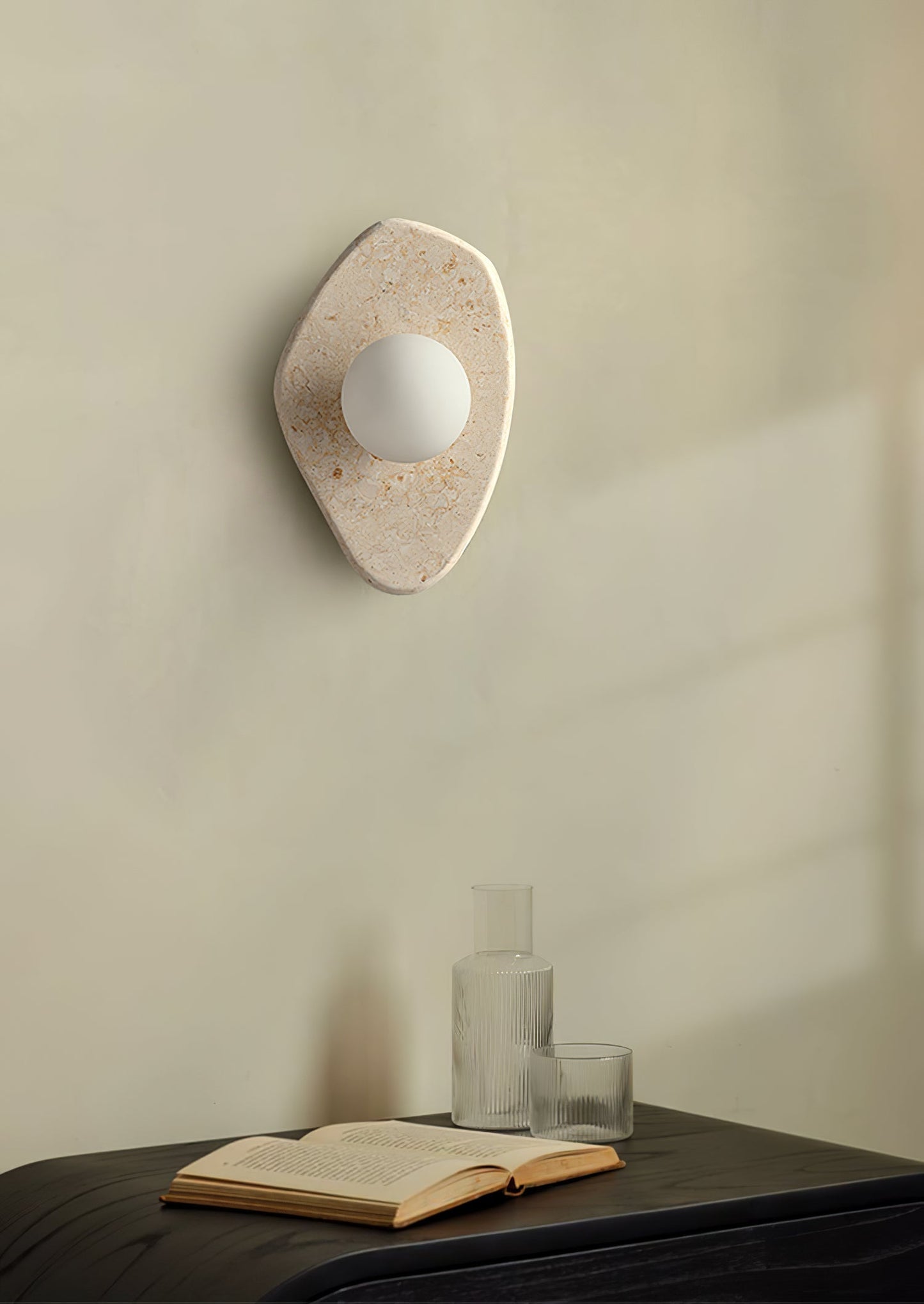 Soluna Stone Wall Light - YIOSI
