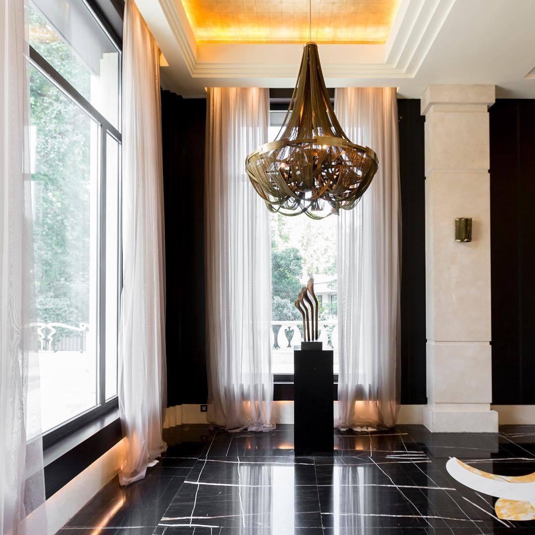 Tassel Aluminum Chain Chandelier - YIOSI