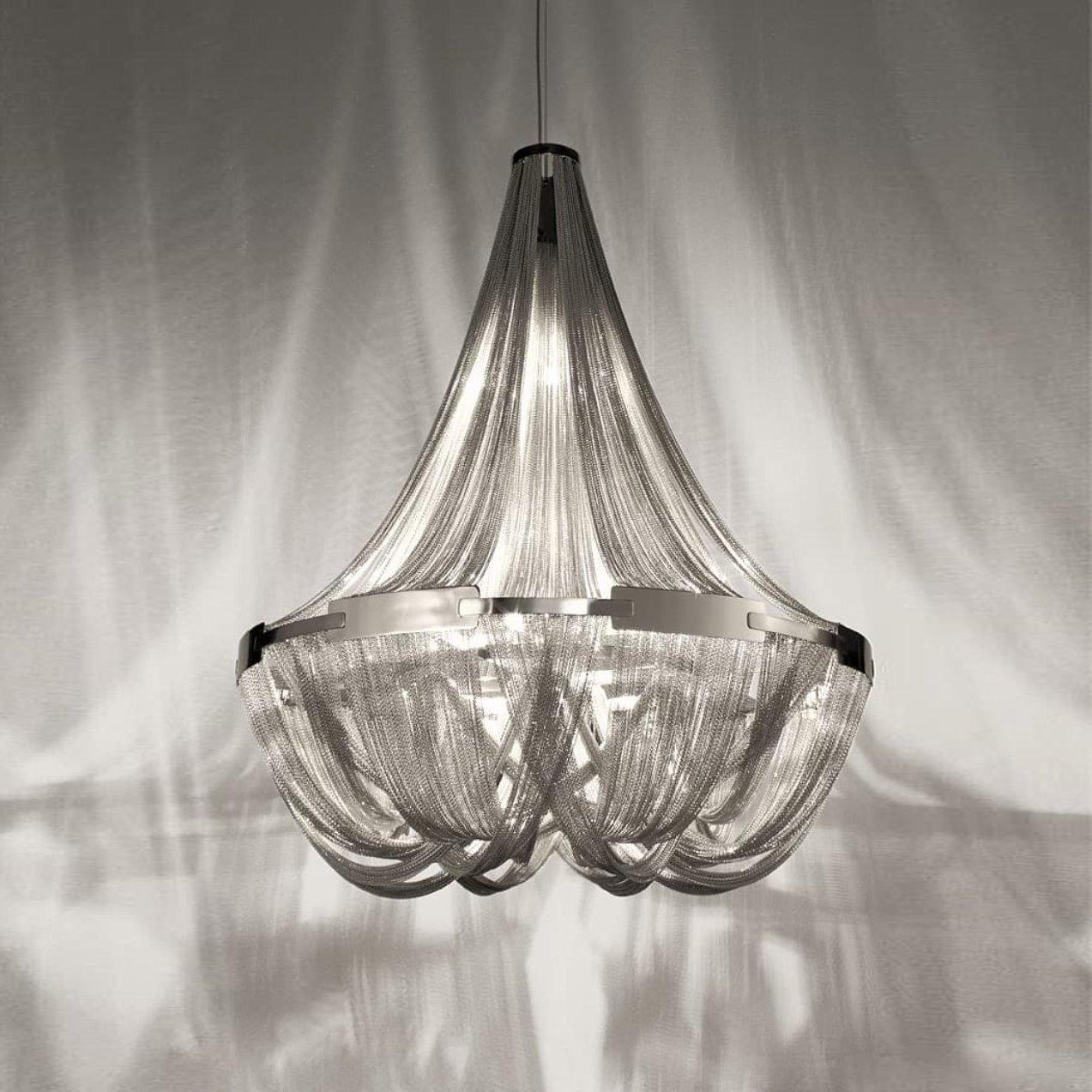 Tassel Aluminum Chain Chandelier - YIOSI