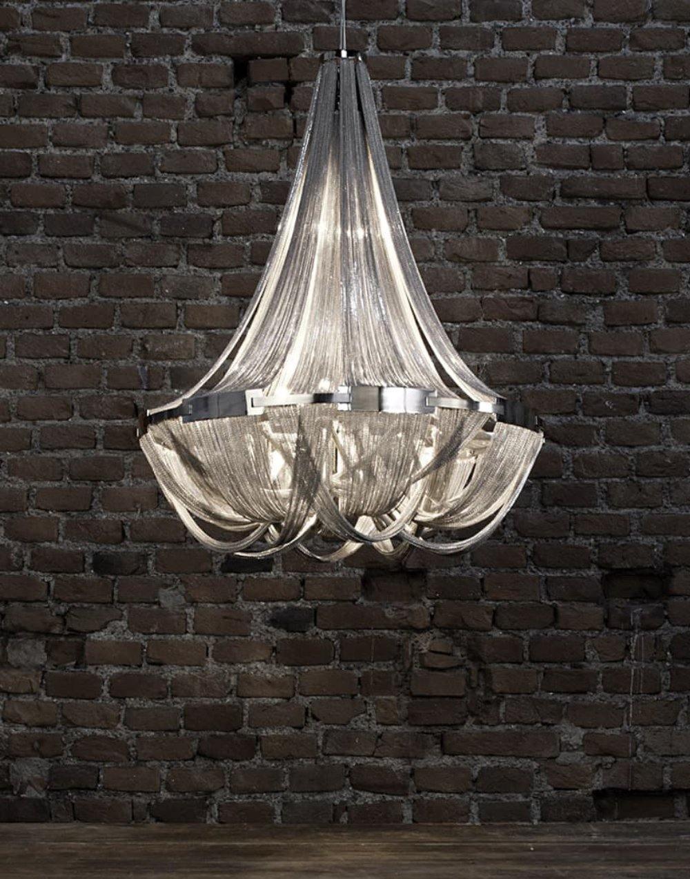 Tassel Aluminum Chain Chandelier - YIOSI