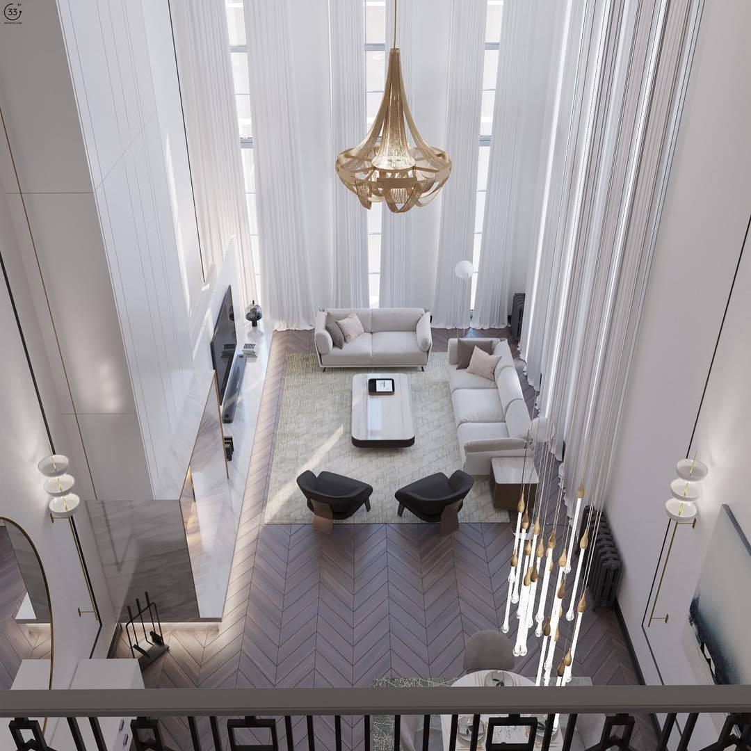 Tassel Aluminum Chain Chandelier - YIOSI