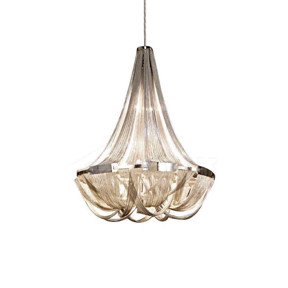 Tassel Aluminum Chain Chandelier - YIOSI