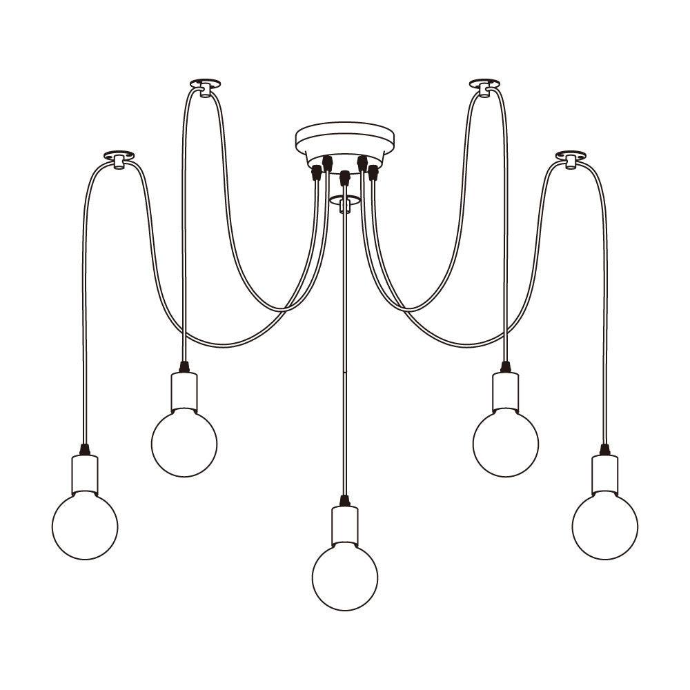 Spider Ceiling Chandelier - YIOSI