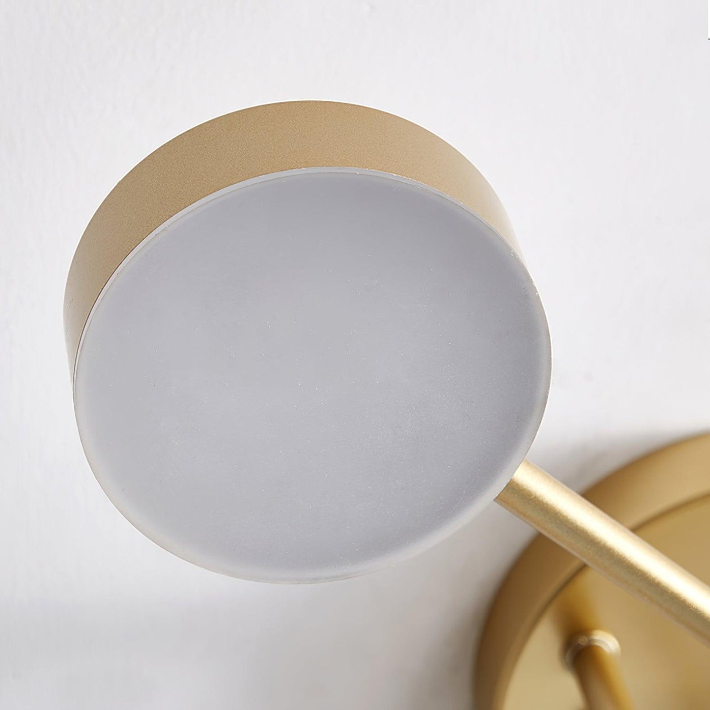 Gold Finish Sputnik Flush Ceiling Light with Integrated LED Shades