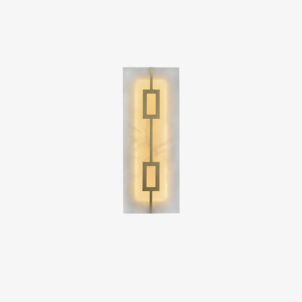 Square Alabaster Wall Lamp - YIOSI