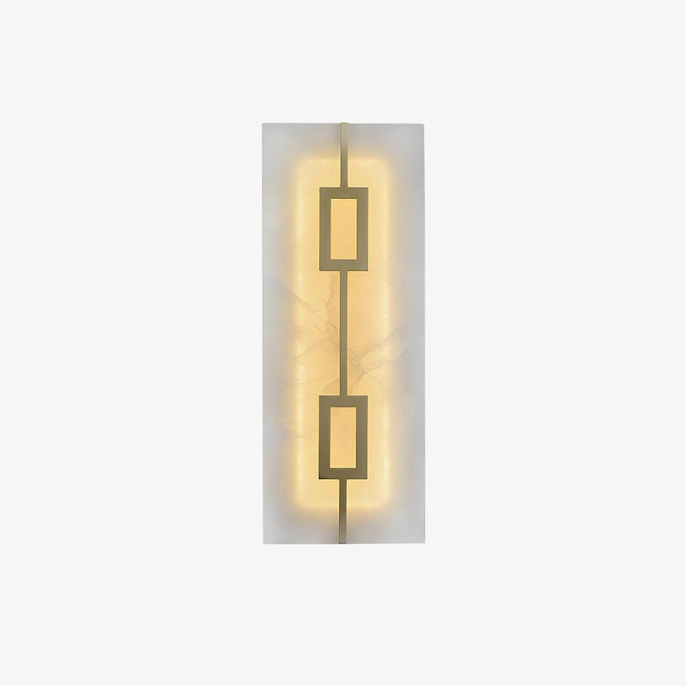 Square Alabaster Wall Lamp - YIOSI