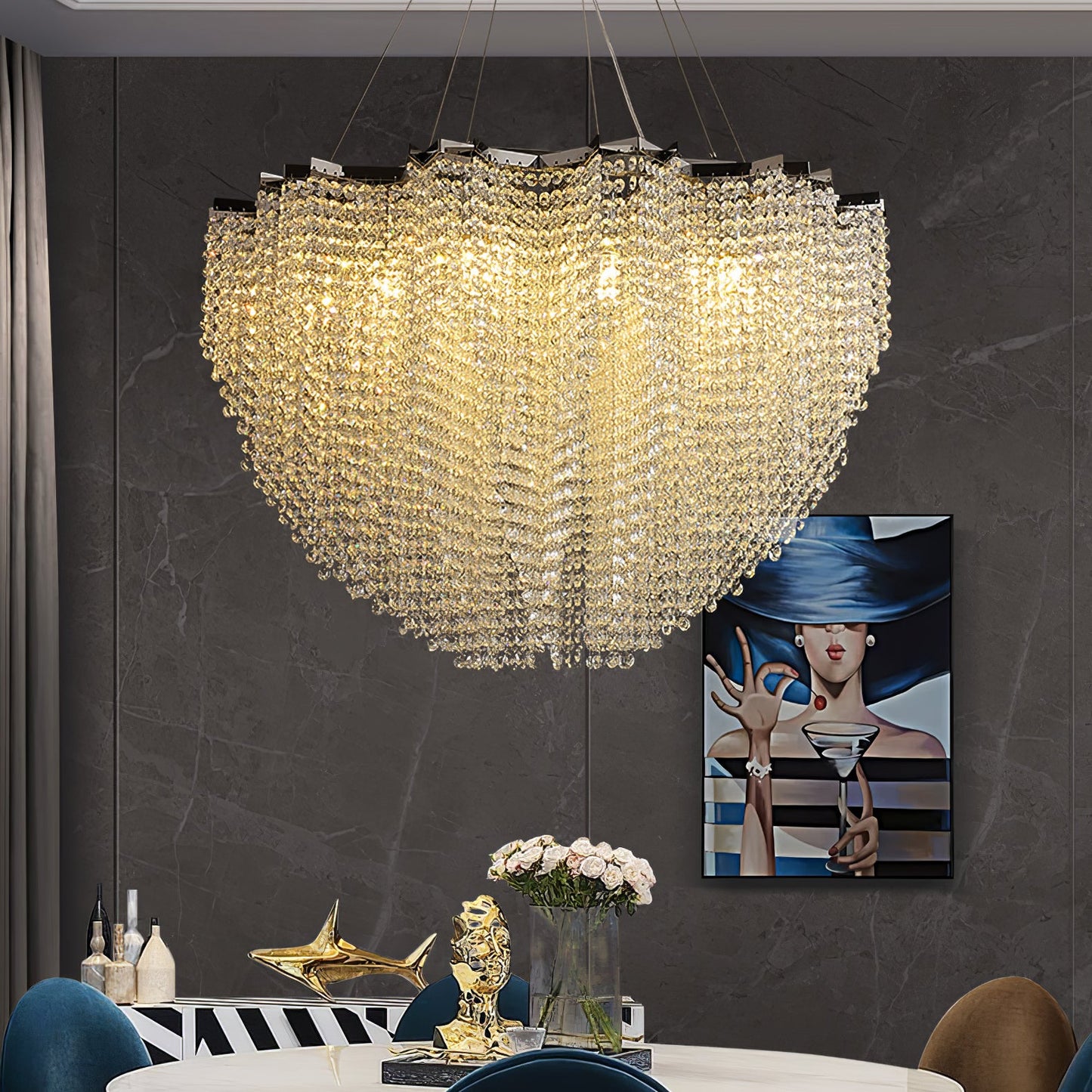 Stalizi Crystal chandelier - YIOSI