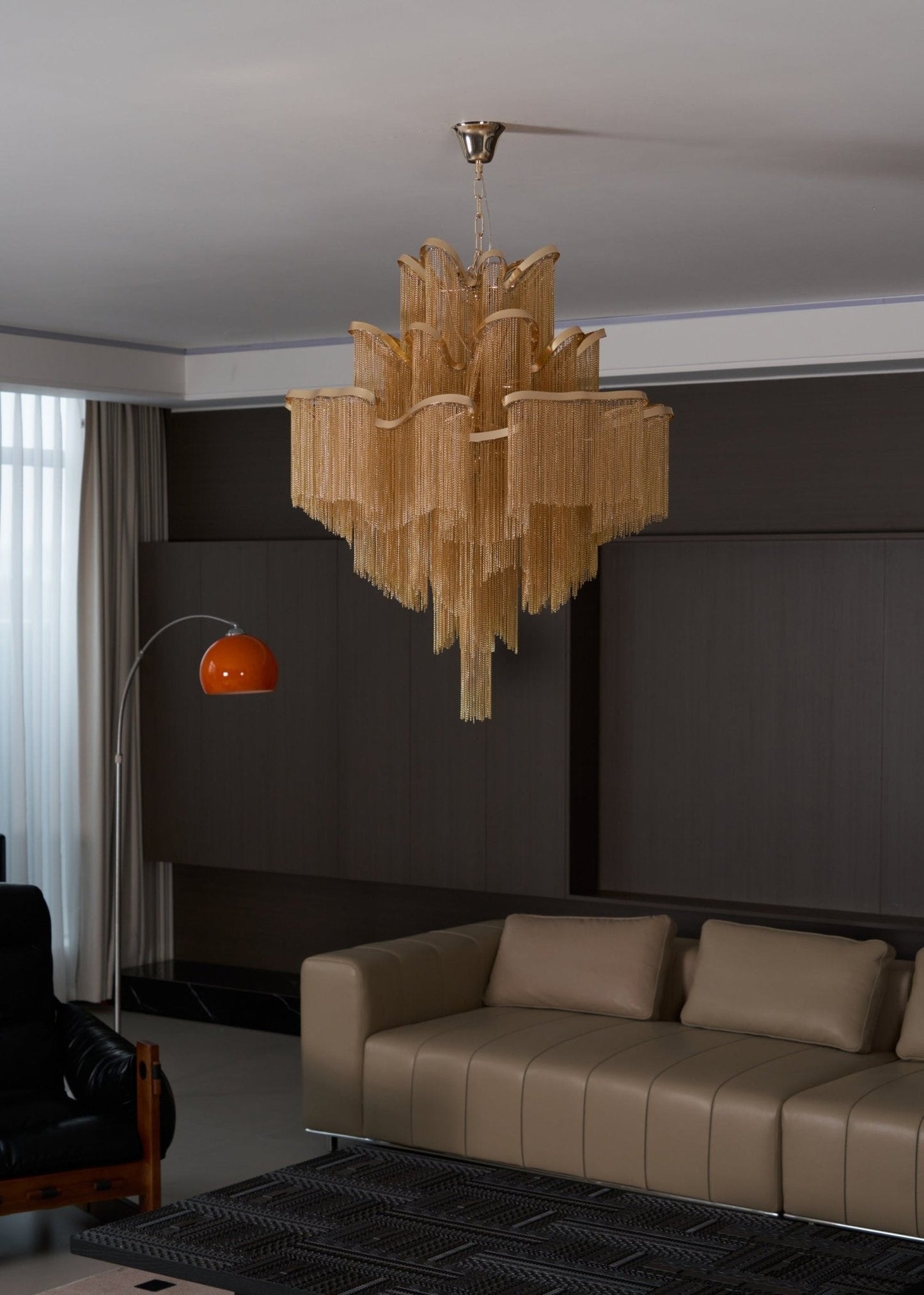 Stream Chain Chandelier - YIOSI