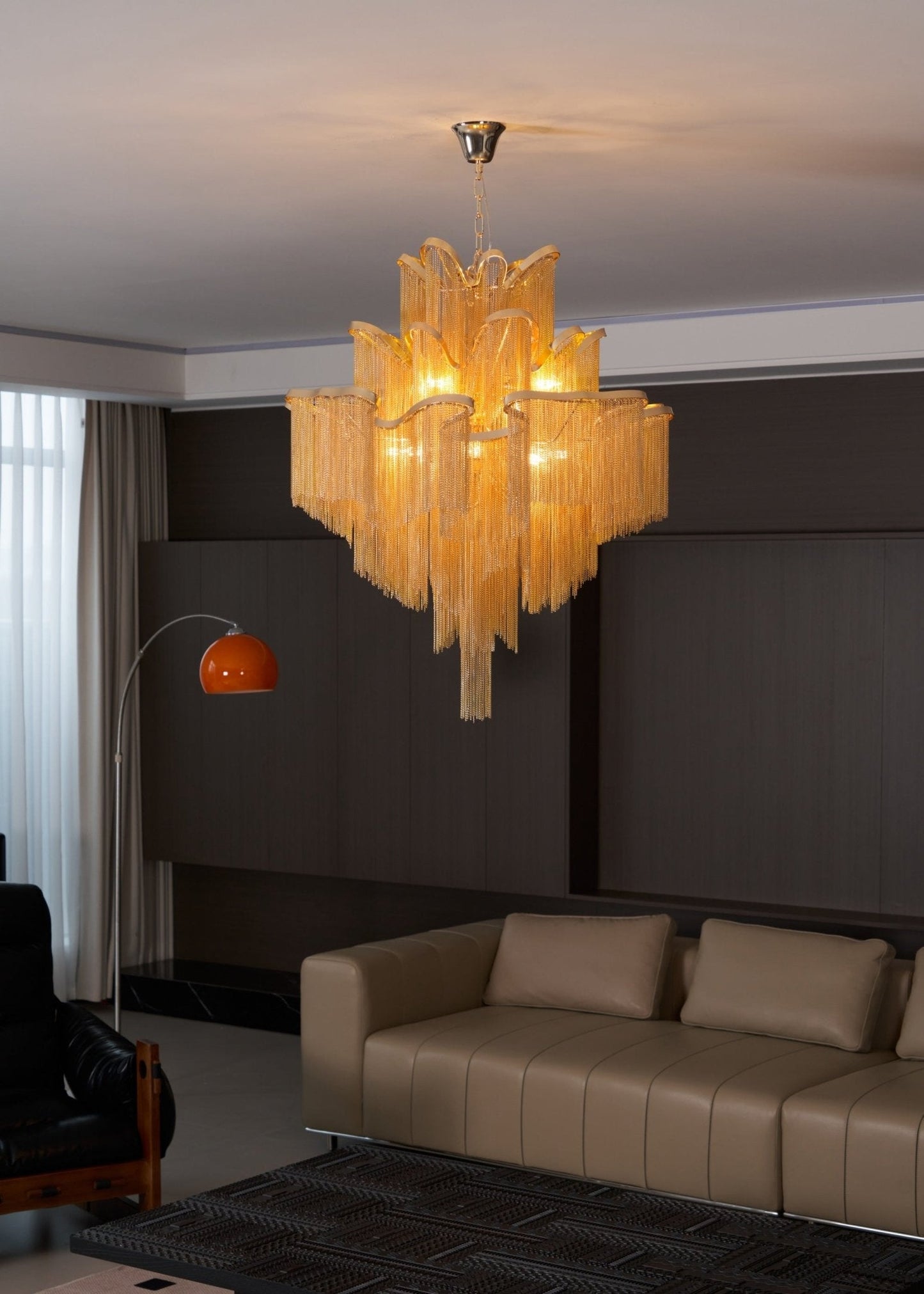 Stream Chain Chandelier - YIOSI