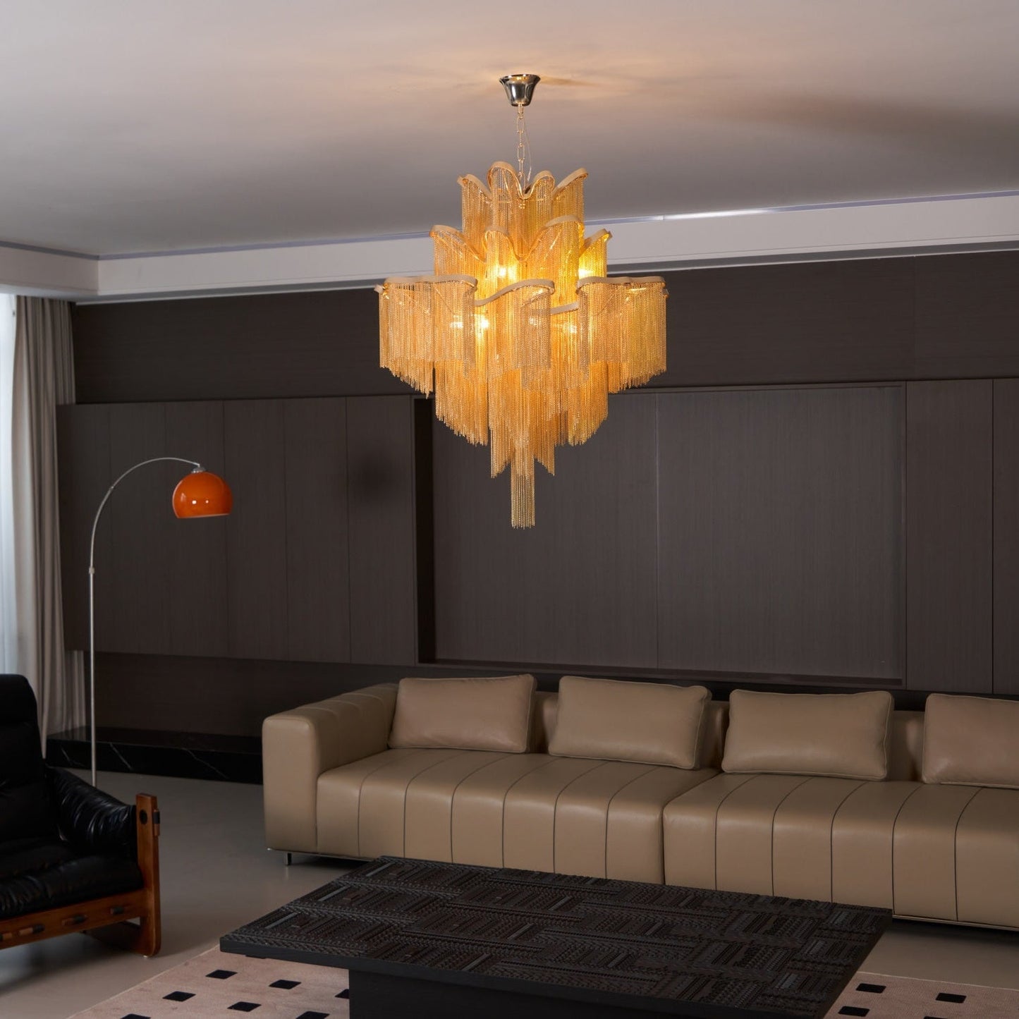 Stream Chain Chandelier - YIOSI