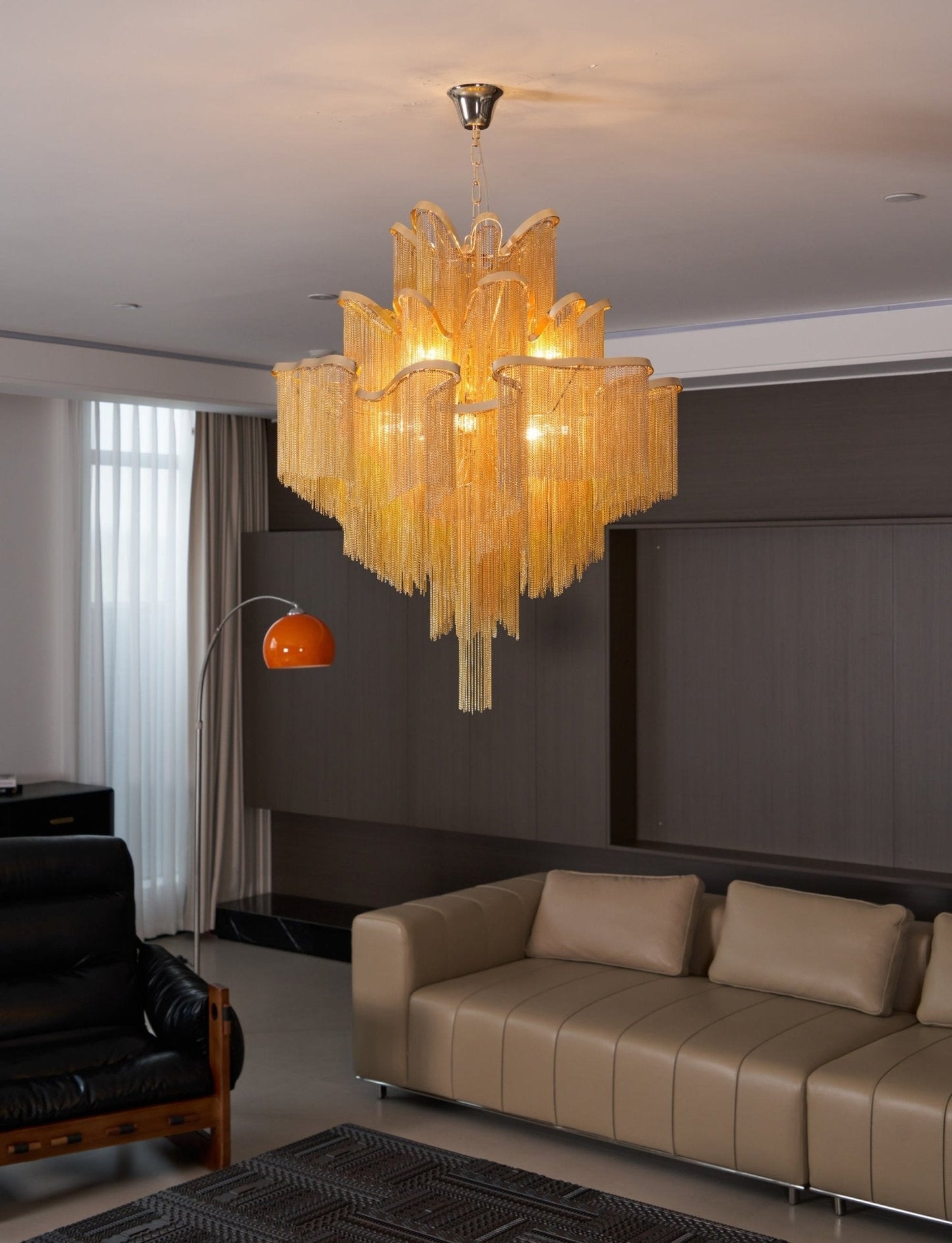 Stream Chain Chandelier - YIOSI