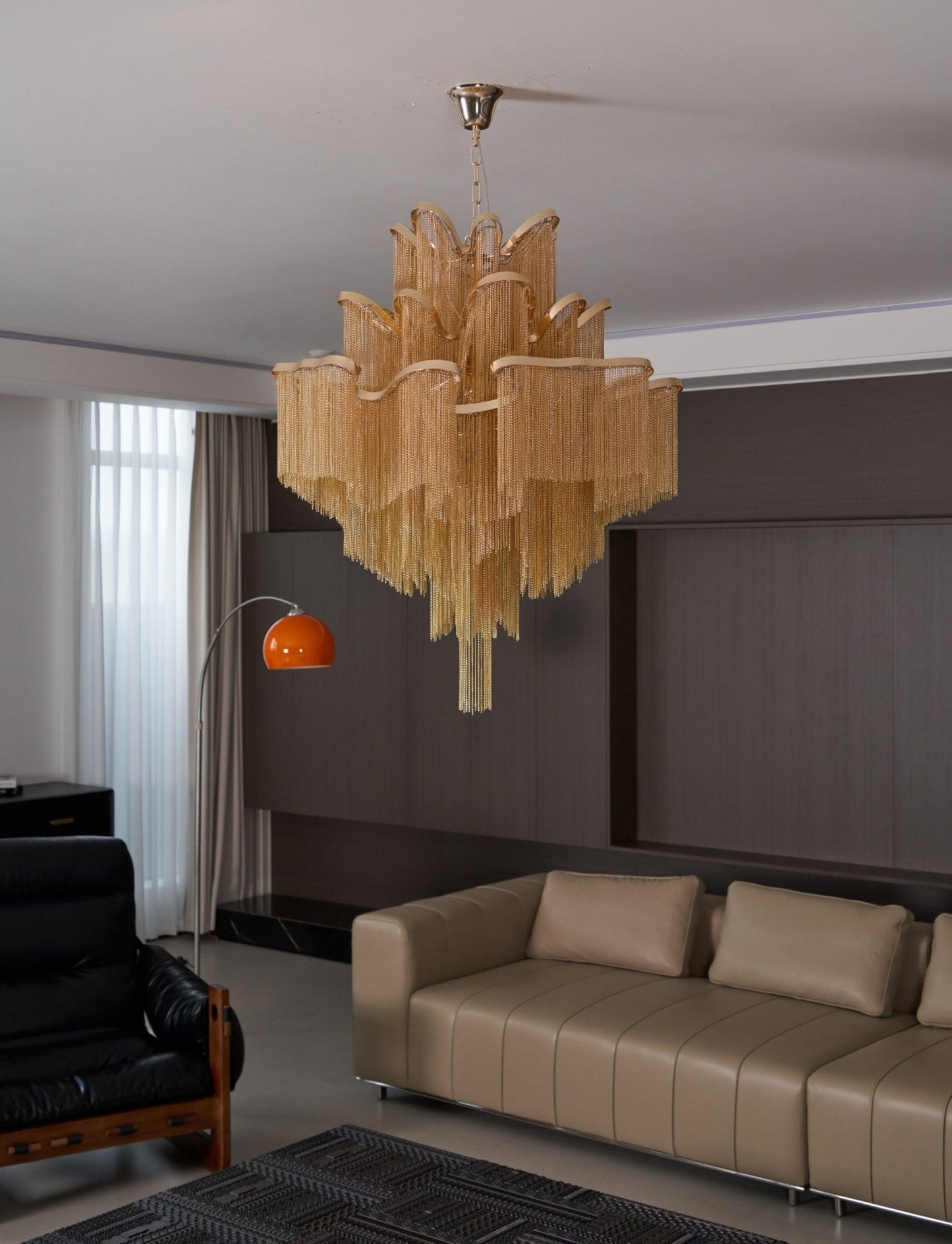 Stream Chain Chandelier - YIOSI