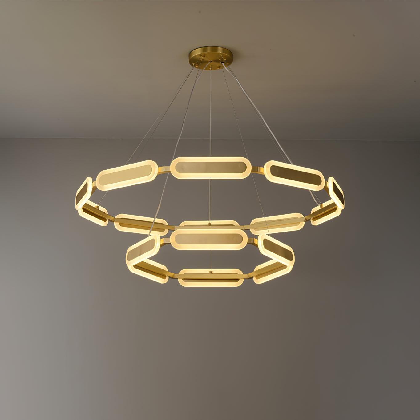 Swirl Chandelier - YIOSI