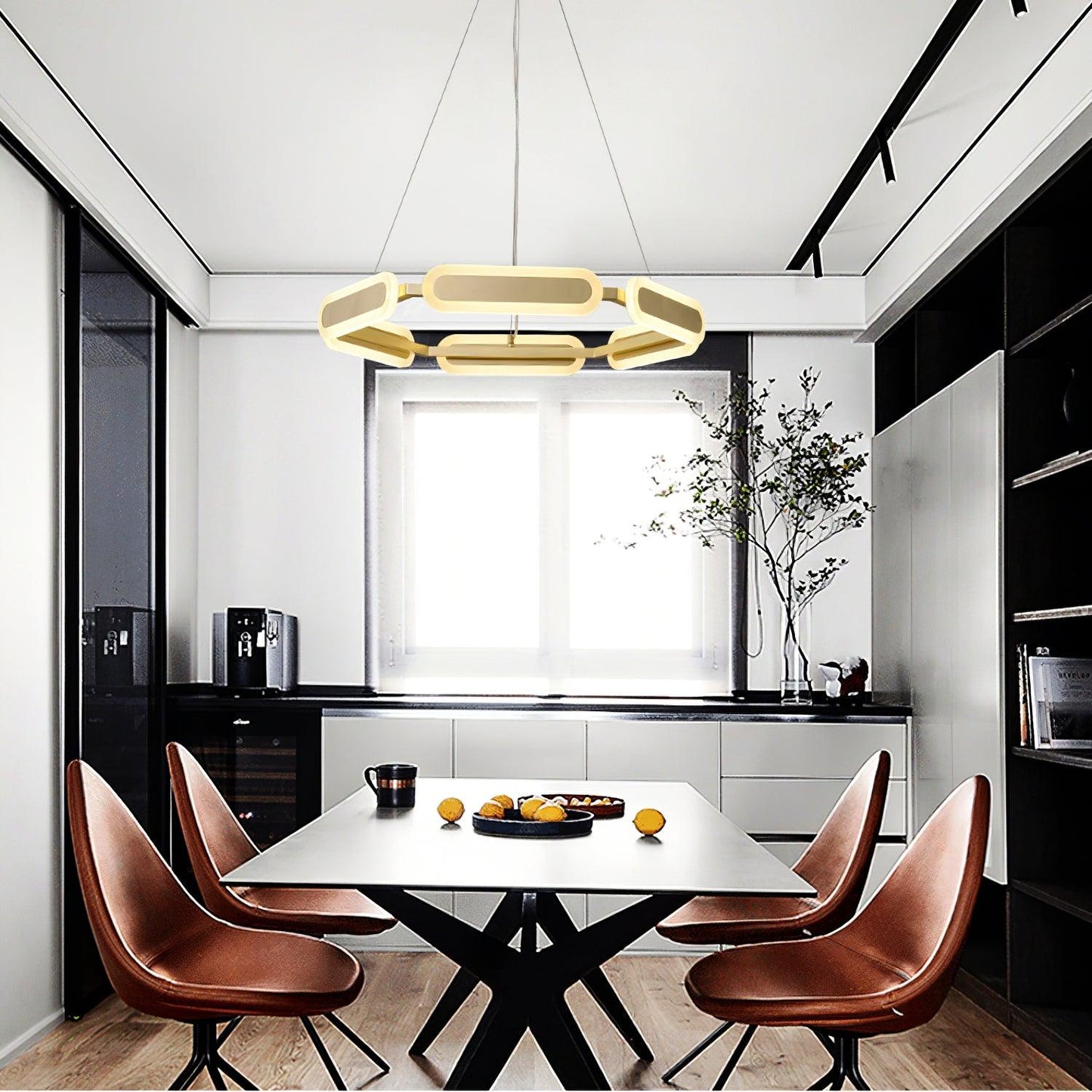 Swirl Chandelier - YIOSI