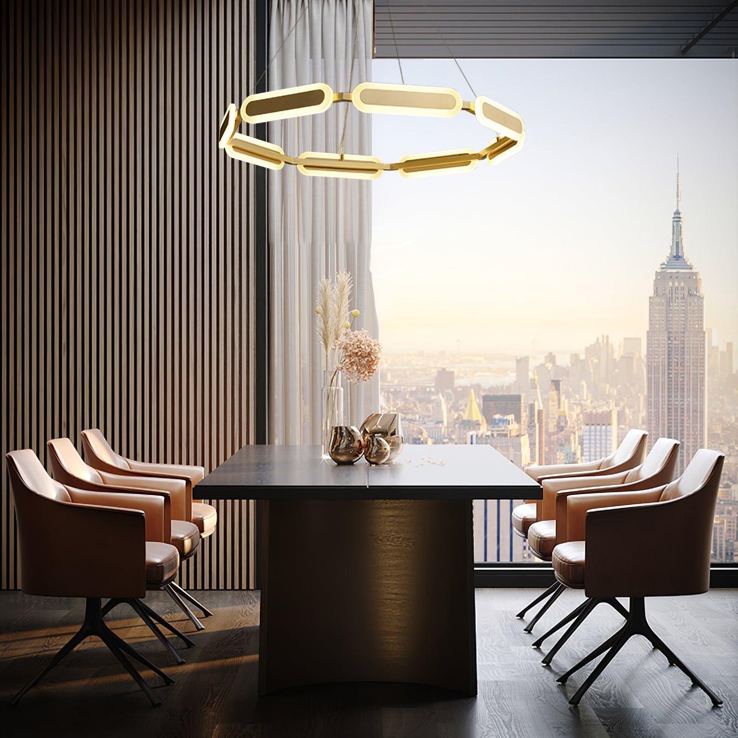 Swirl Chandelier - YIOSI