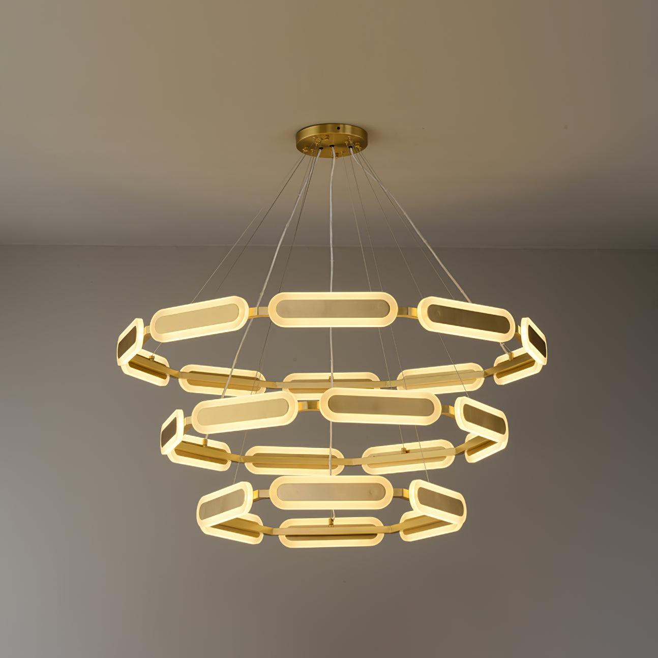 Swirl Chandelier - YIOSI