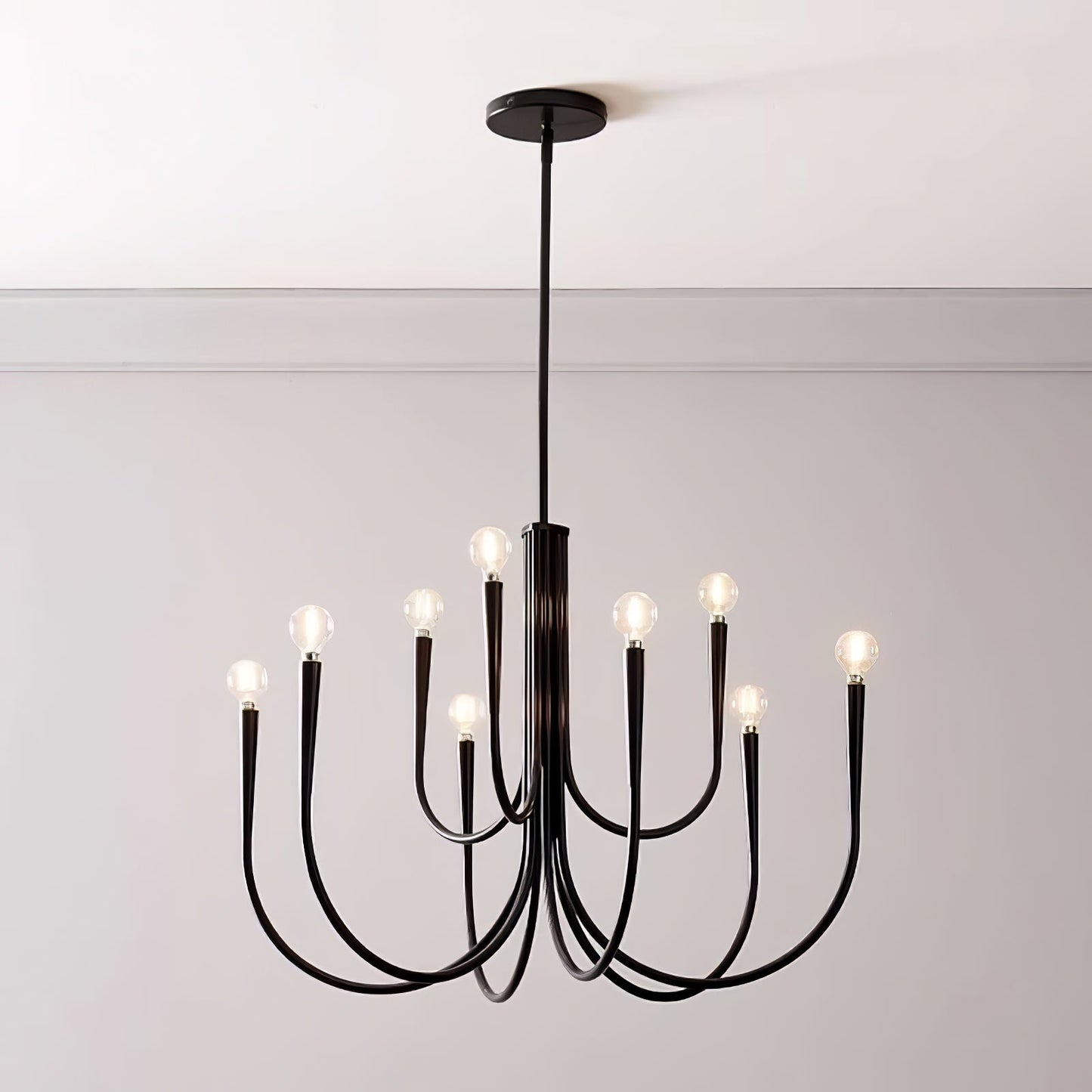 Swoop Arm Chandelier - YIOSI