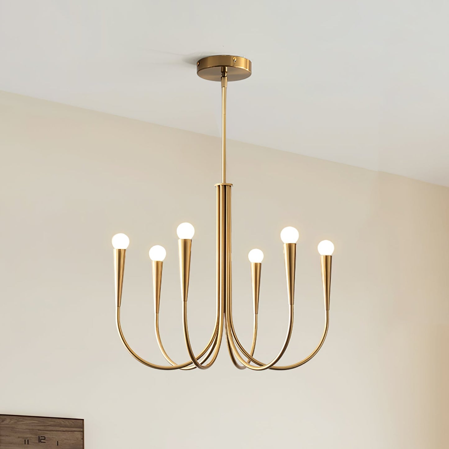 Swoop Arm Chandelier - YIOSI