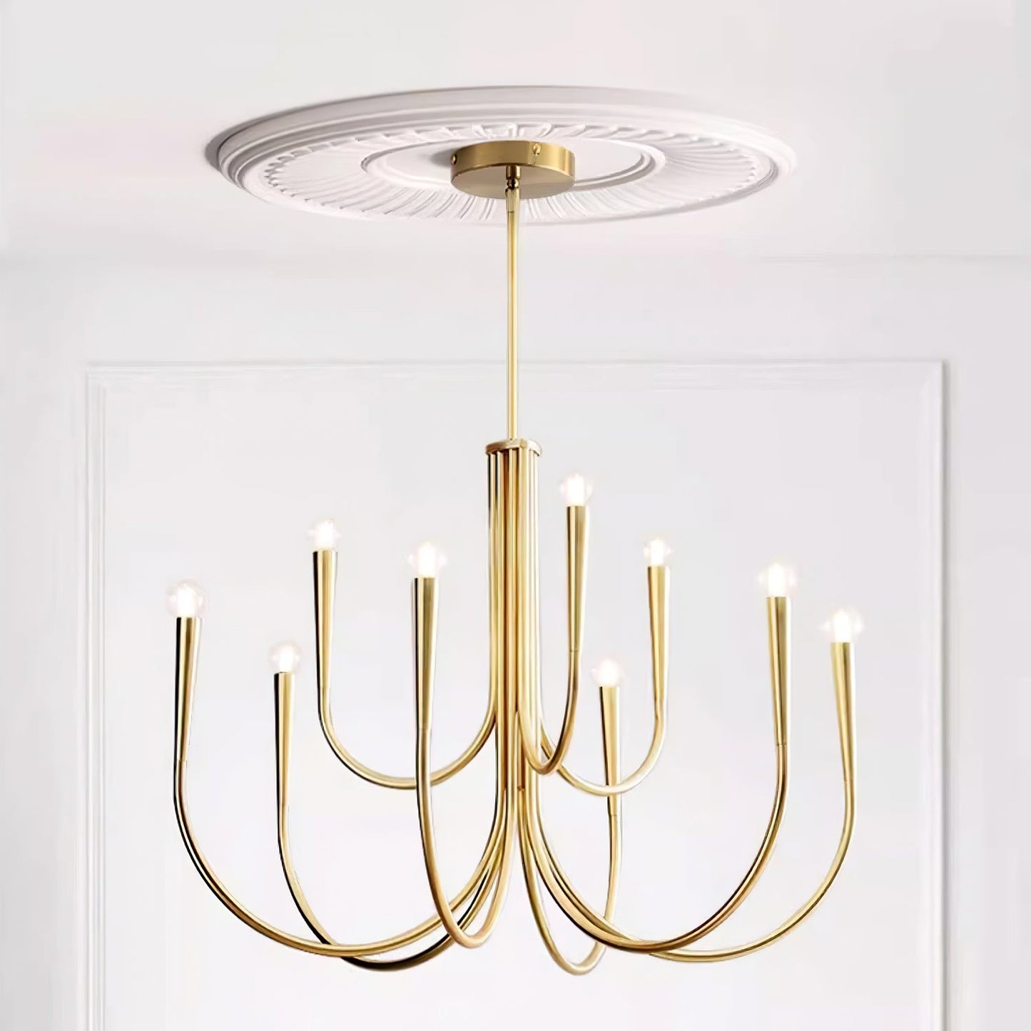 Swoop Arm Chandelier - YIOSI