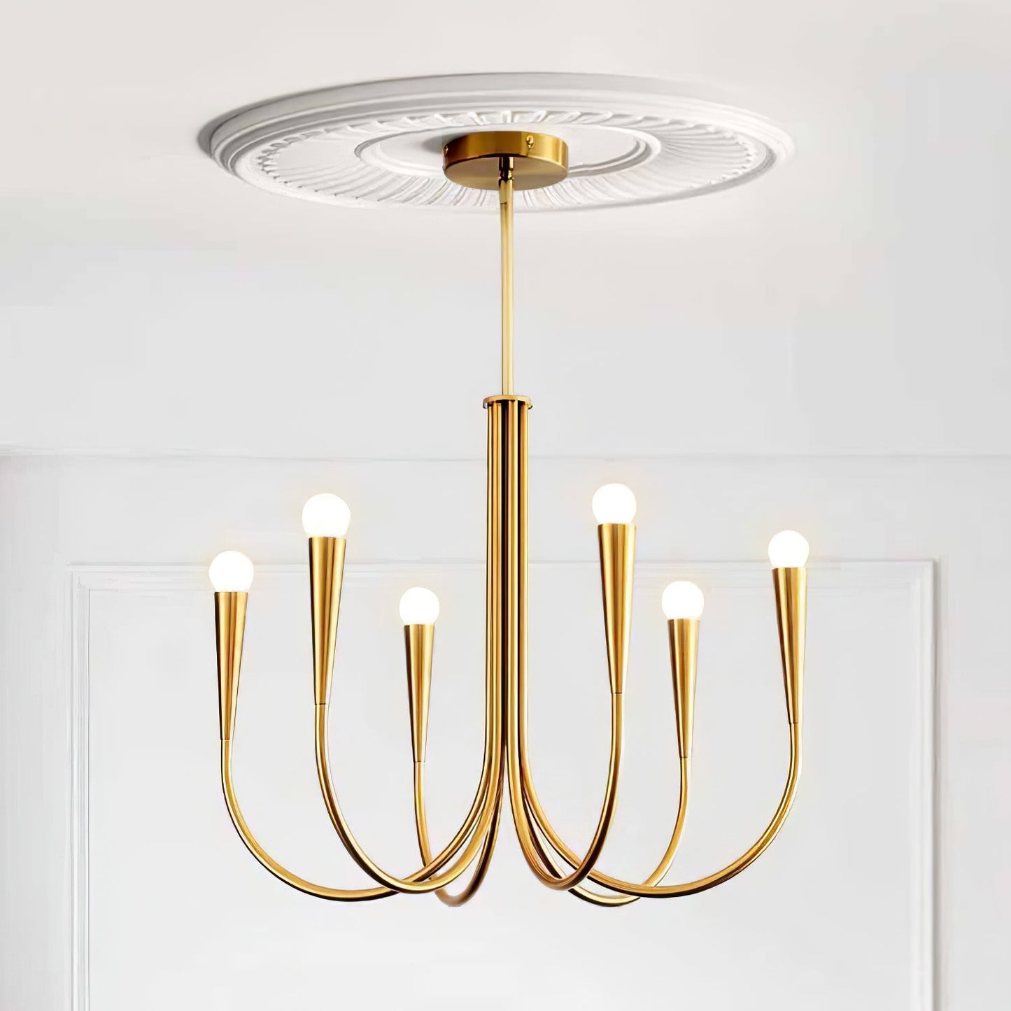 Swoop Arm Chandelier - YIOSI